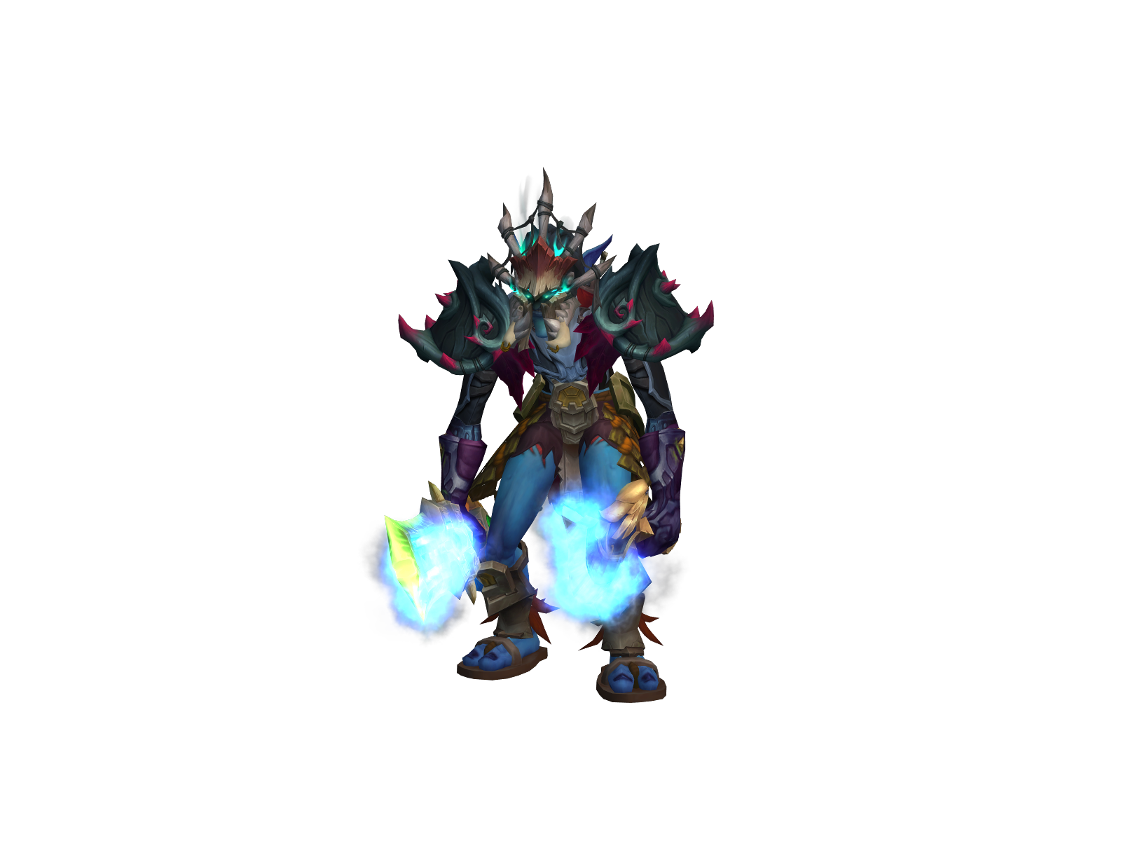 Unspankable 3D character render