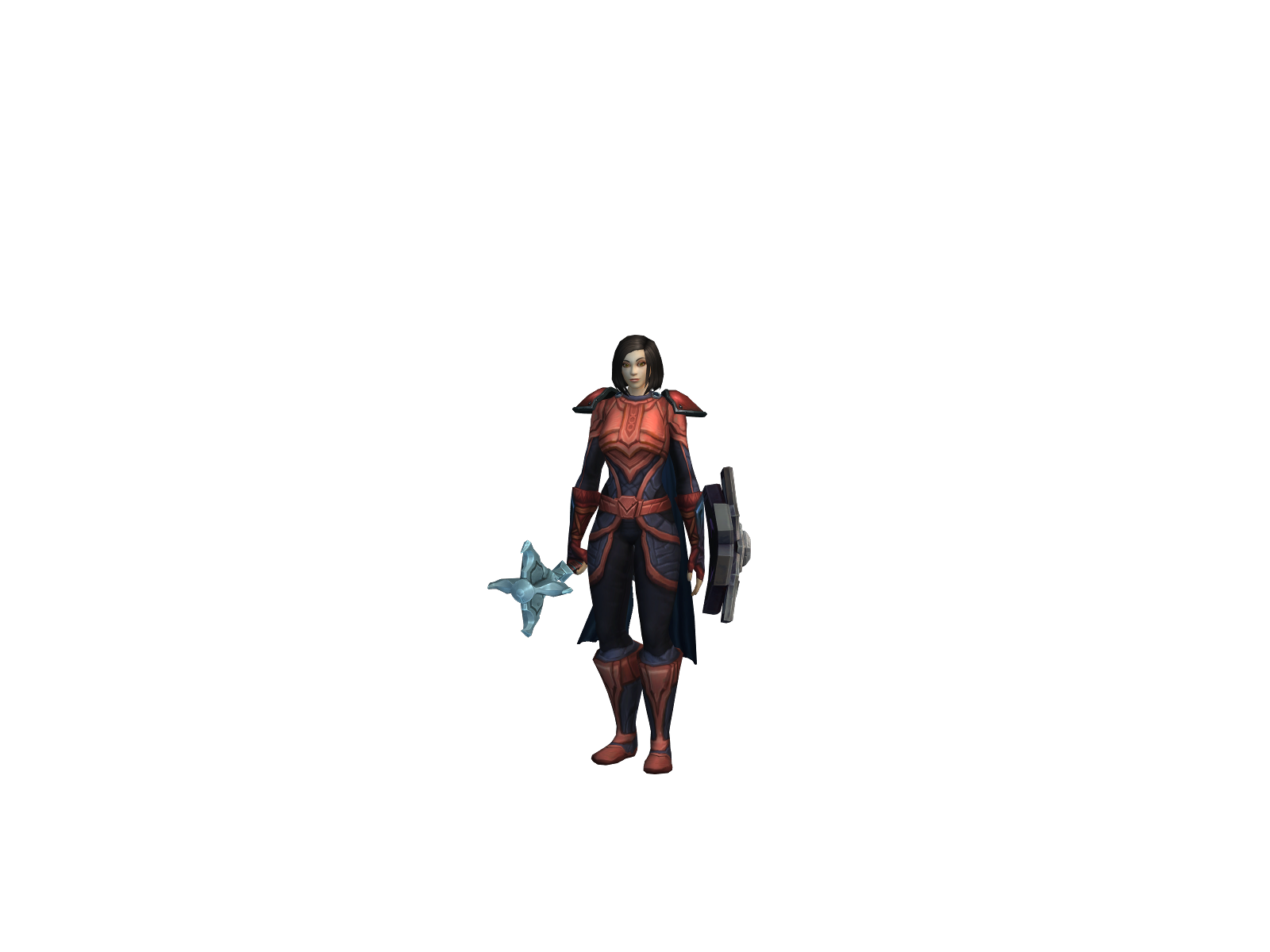 Cilren 3D character render