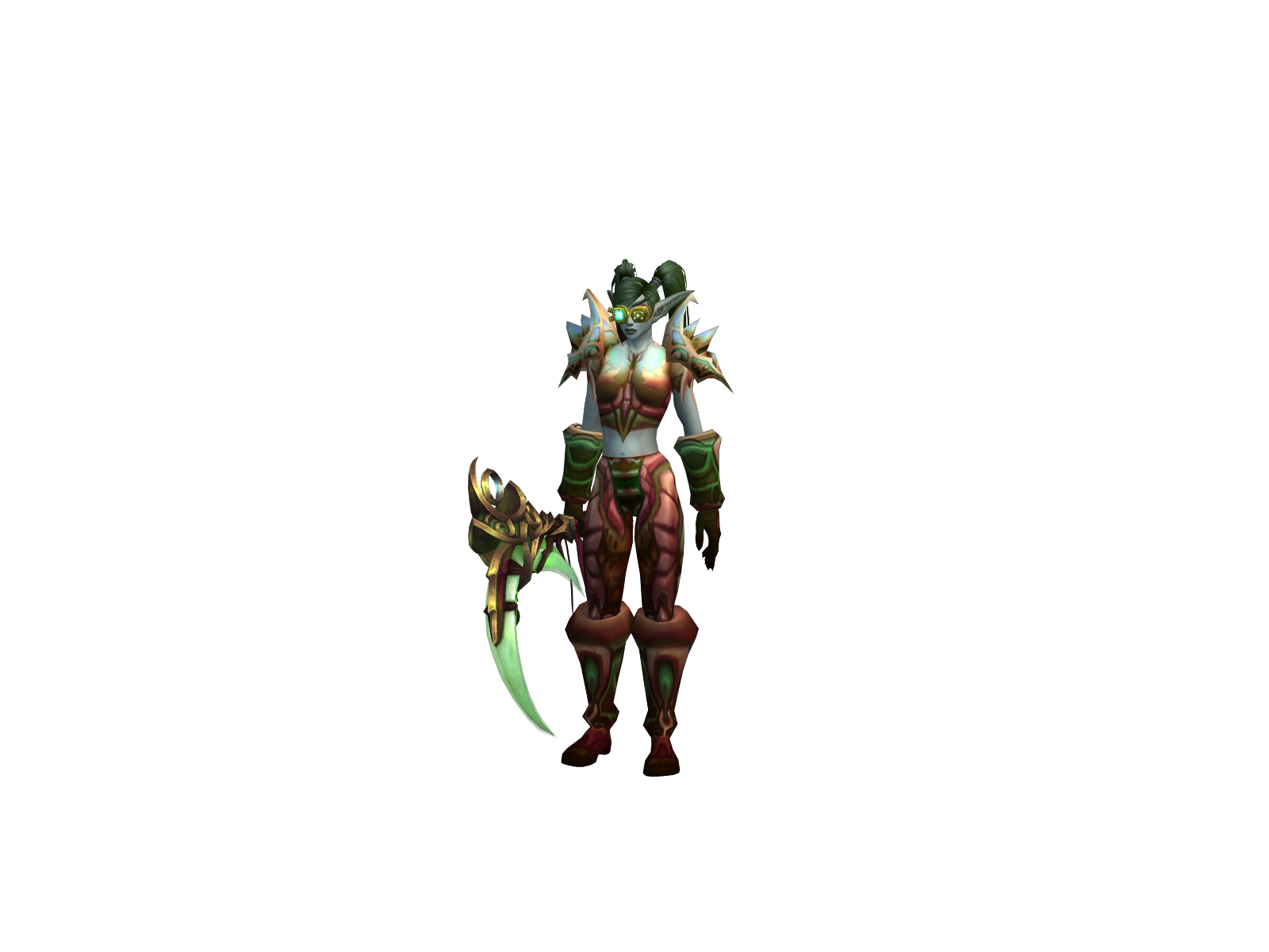 Elegant 3D character render