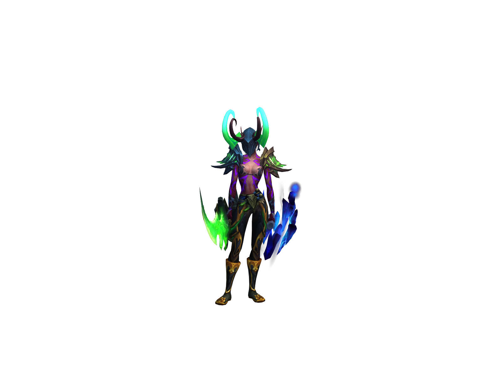 Raveroller 3D character render