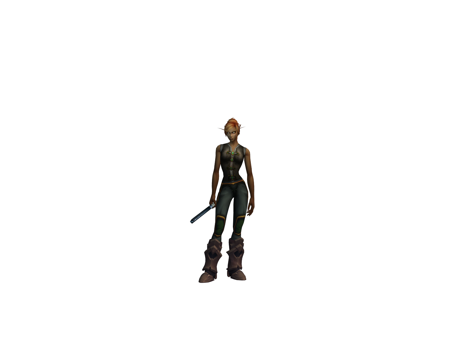 Aldrea 3D character render
