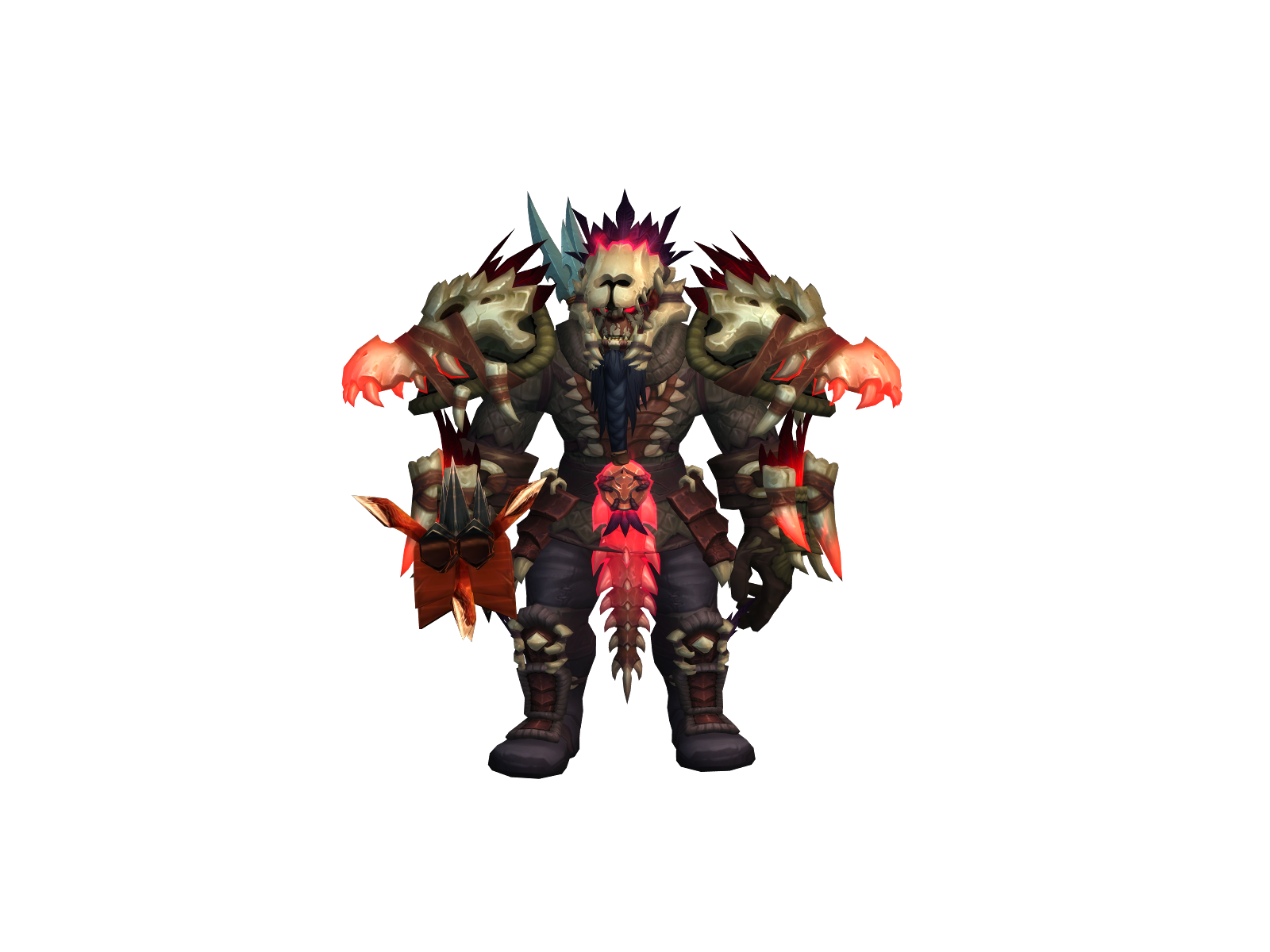 Clumpsy 3D character render