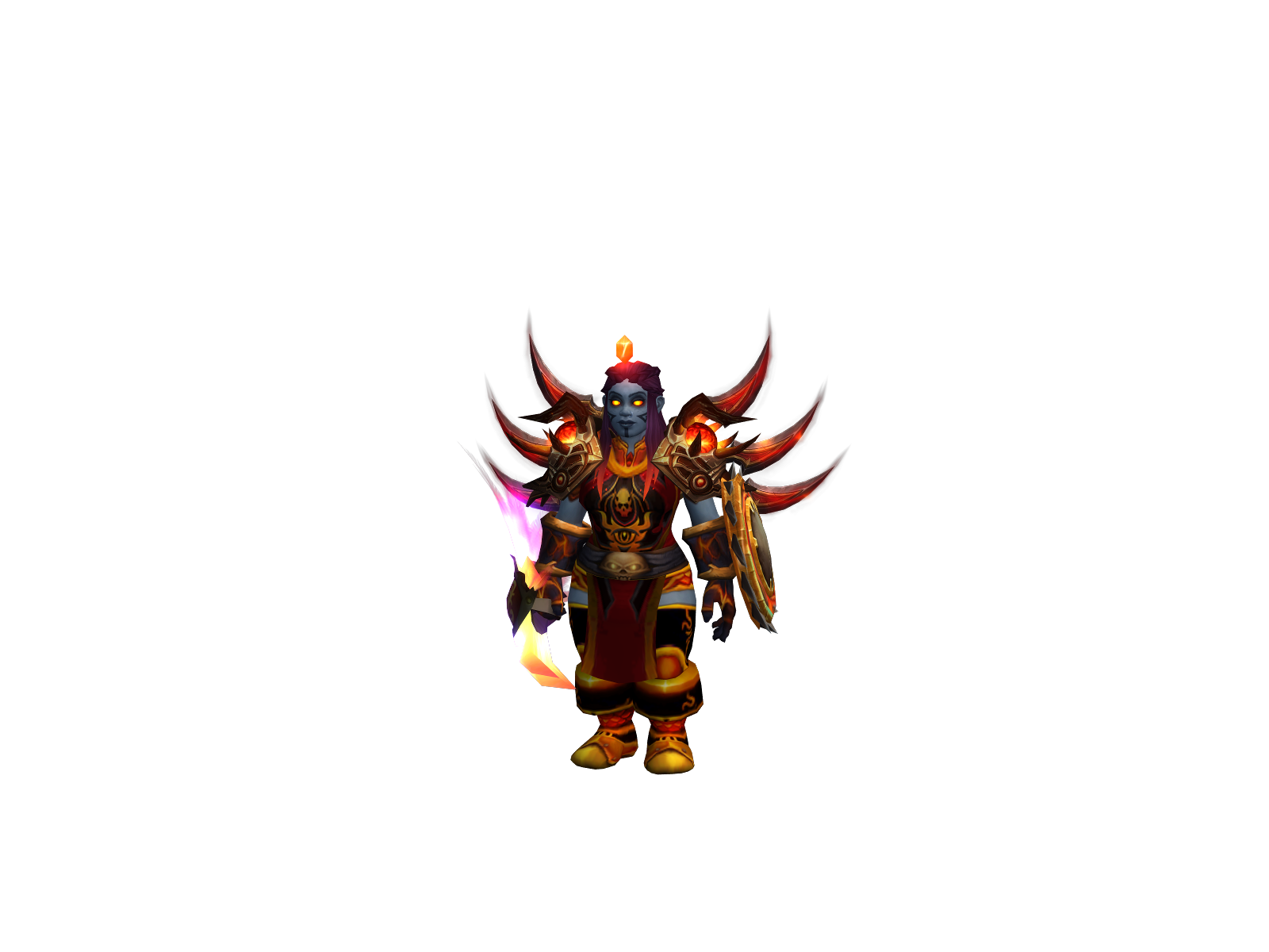 Hbr 3D character render