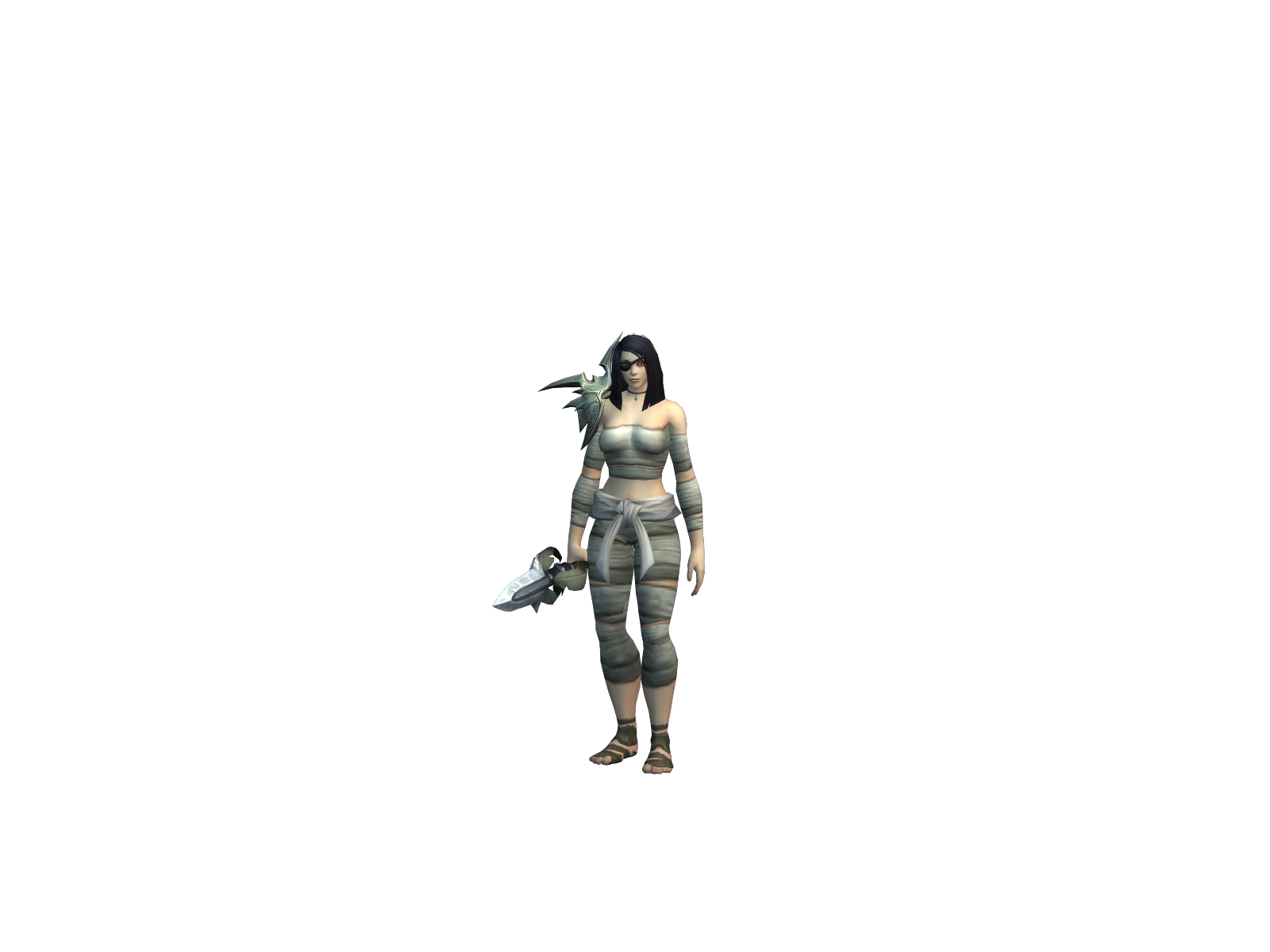 Roach 3D character render