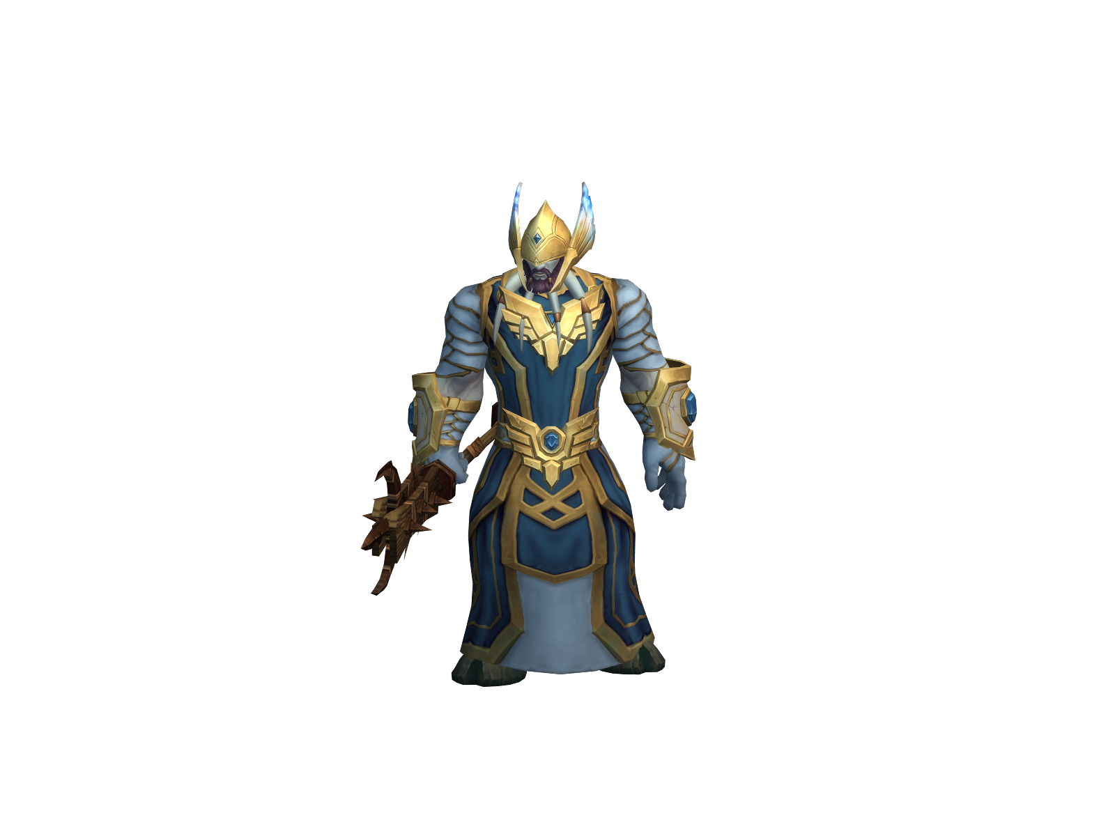 Healafu 3D character render