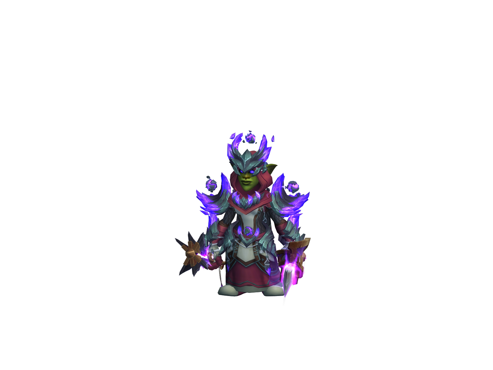 Dali 3D character render