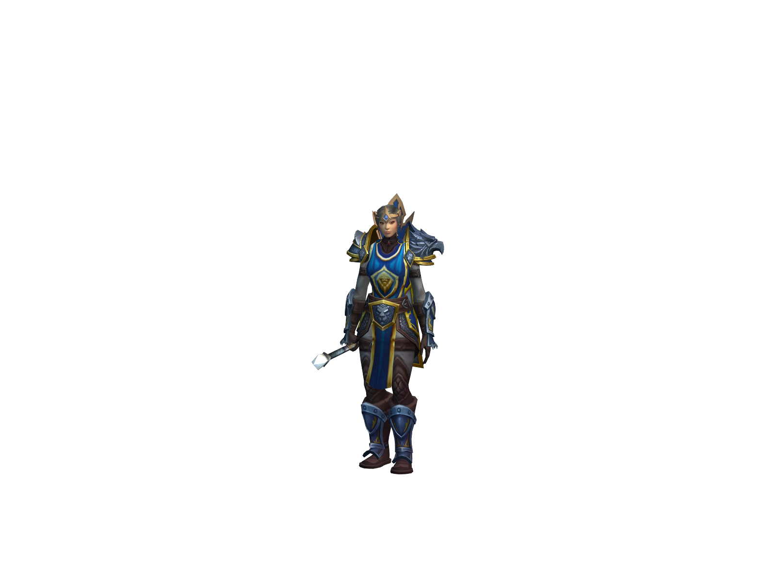 Quelana 3D character render