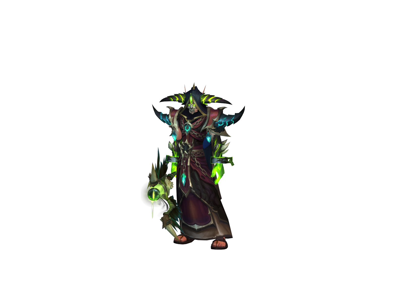 Chaòs 3D character render