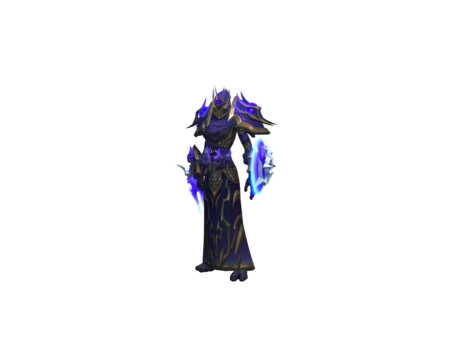 Vision 3D character render