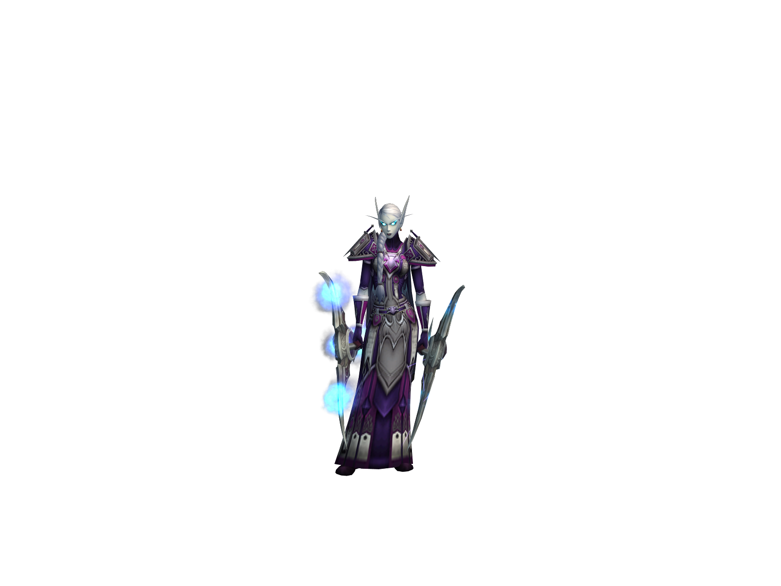 Azraelia 3D character render