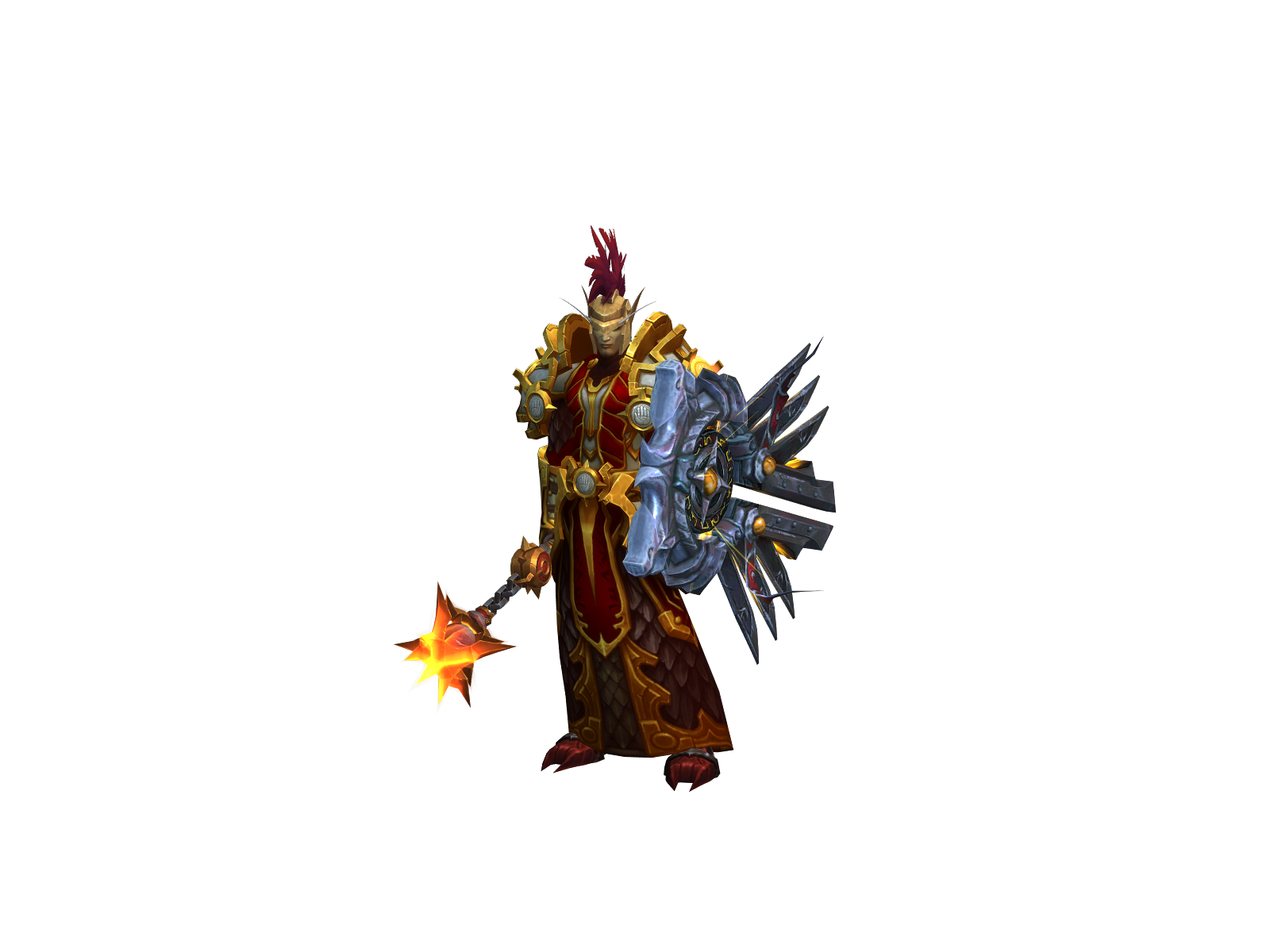 Overlust 3D character render