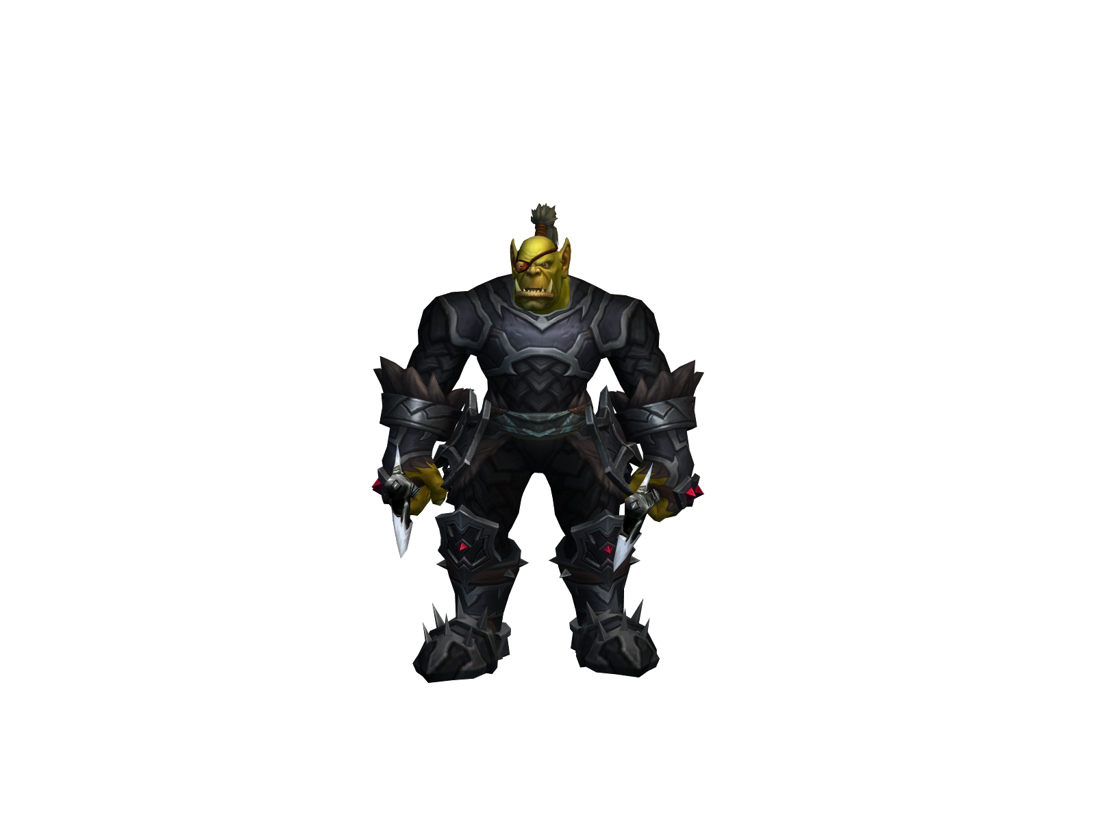 Azull 3D character render