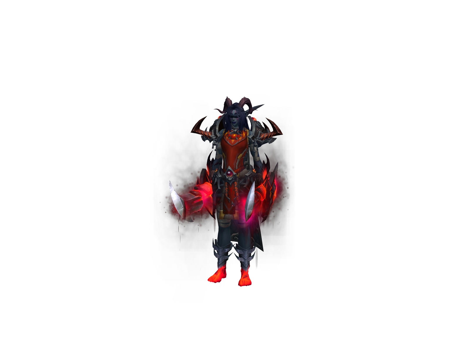 Tensor 3D character render