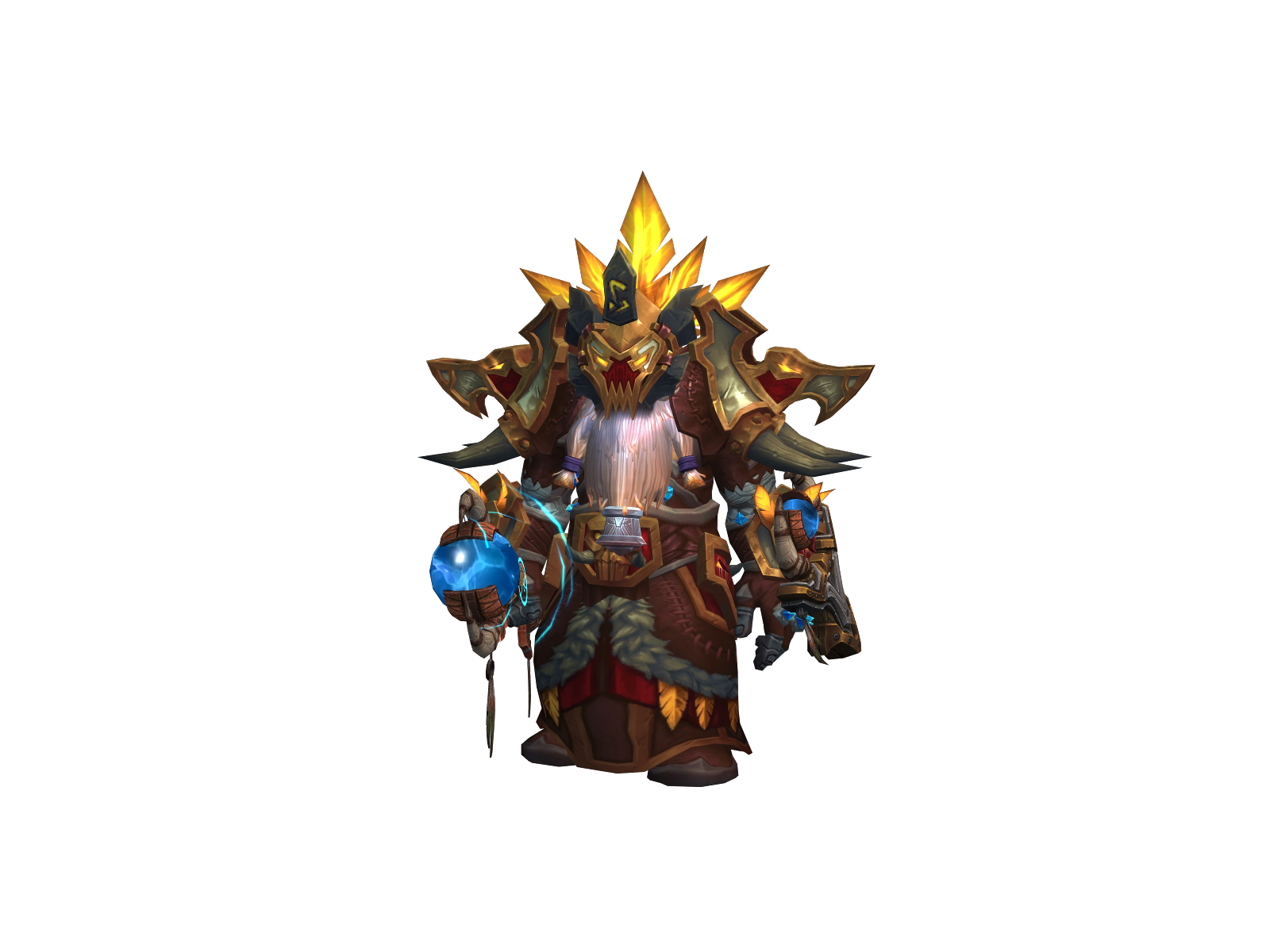 Mongal 3D character render