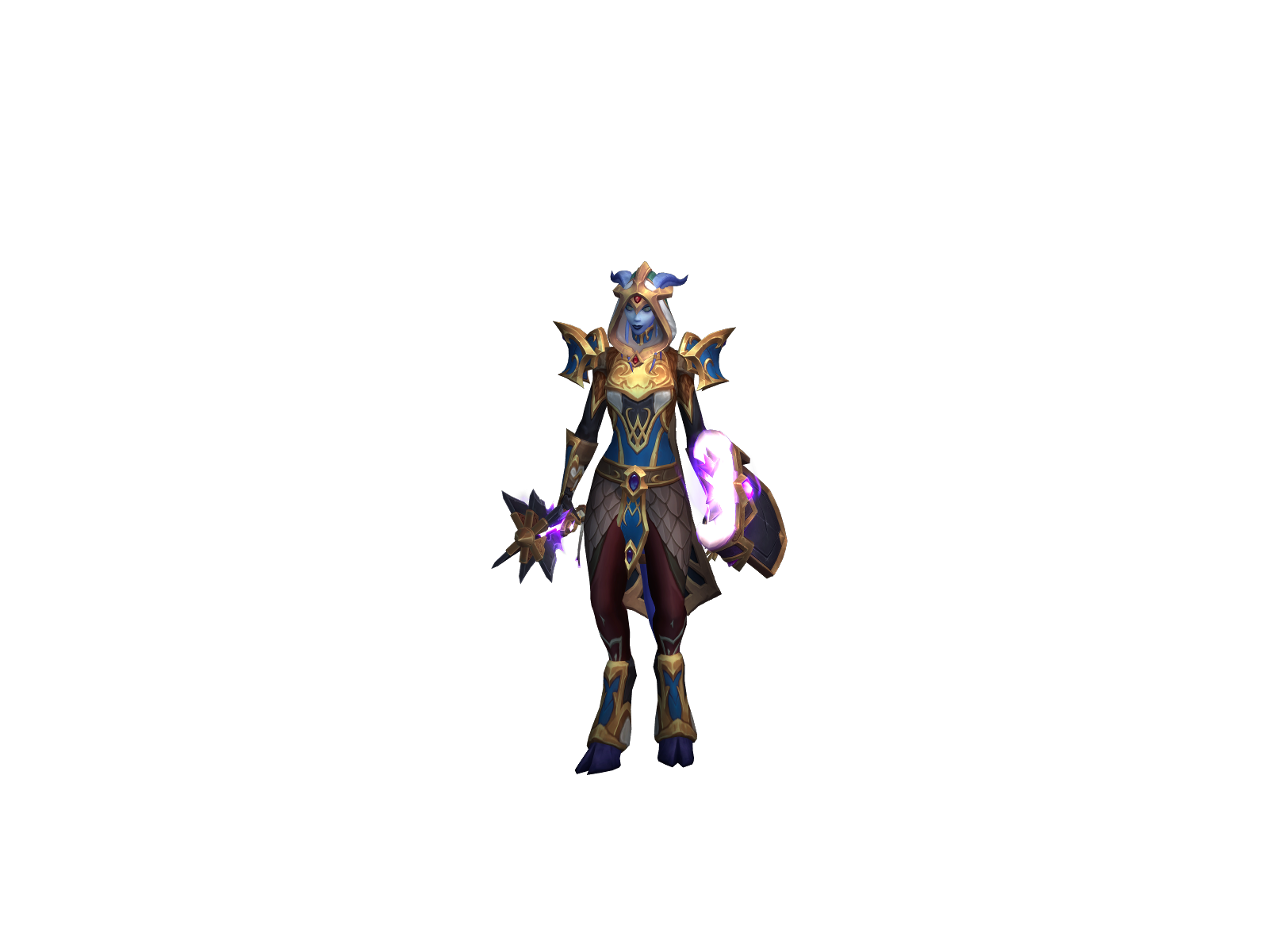 Wombwizard 3D character render