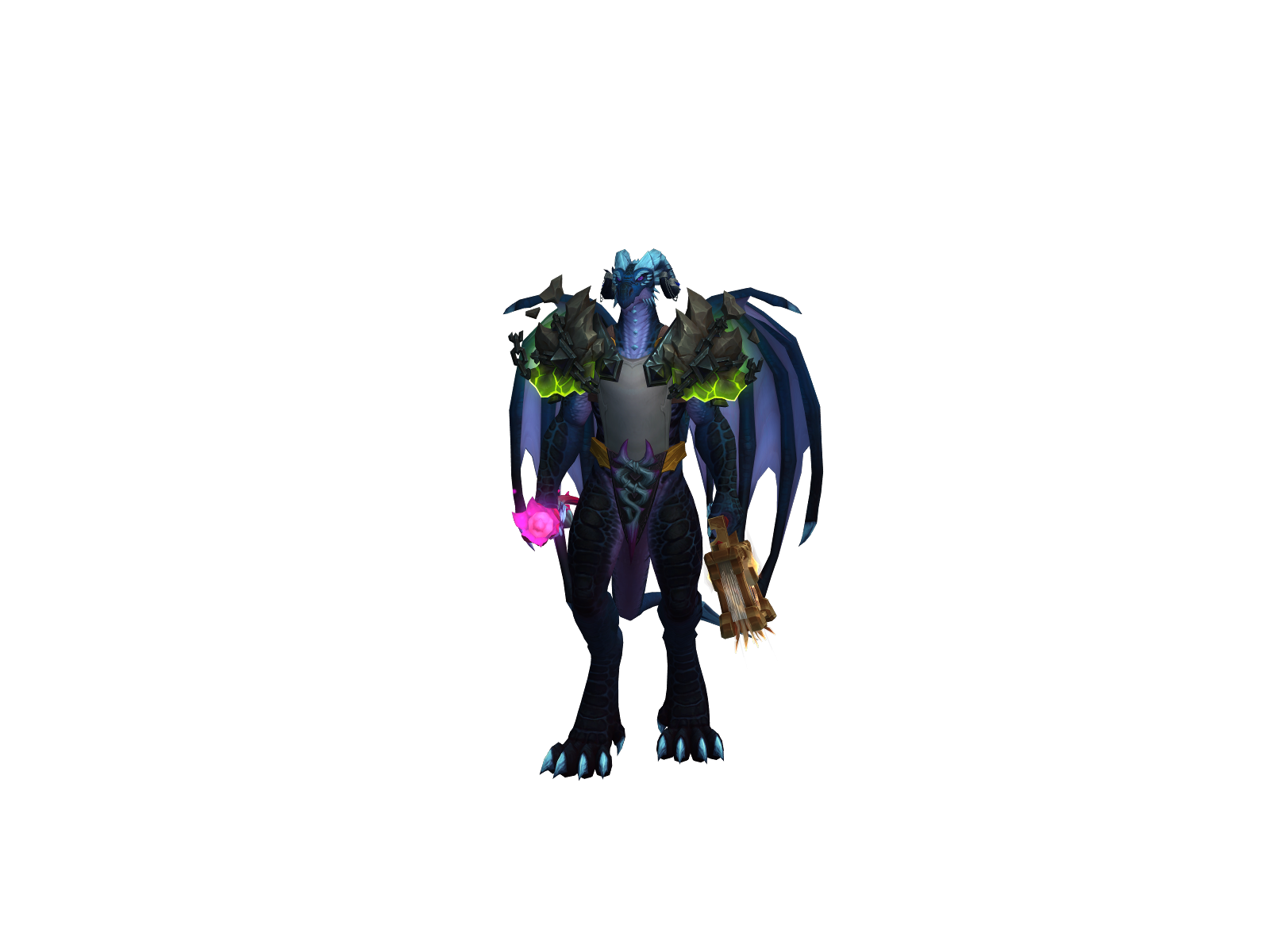 Dracosatyr 3D character render