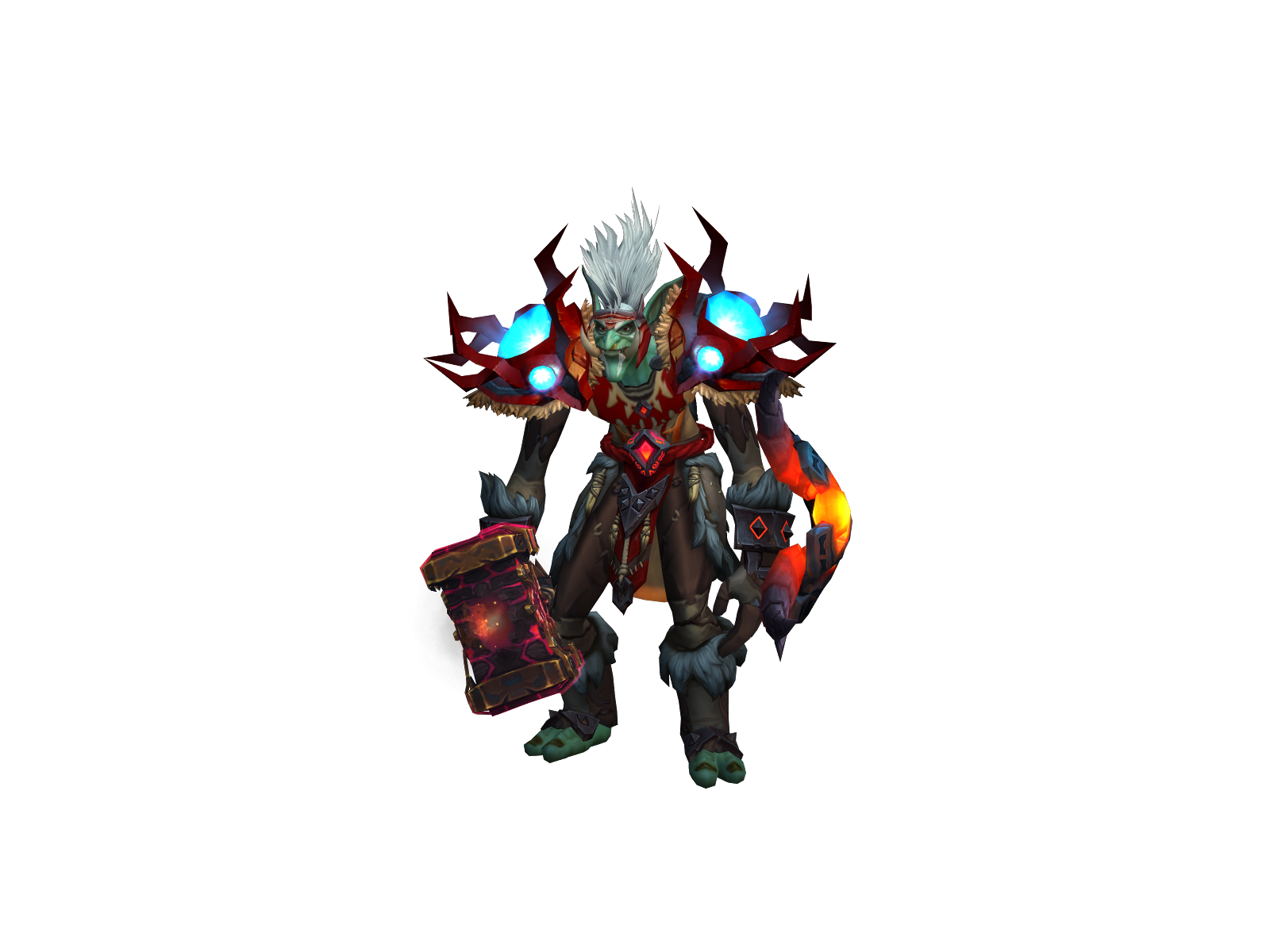 Raidz 3D character render