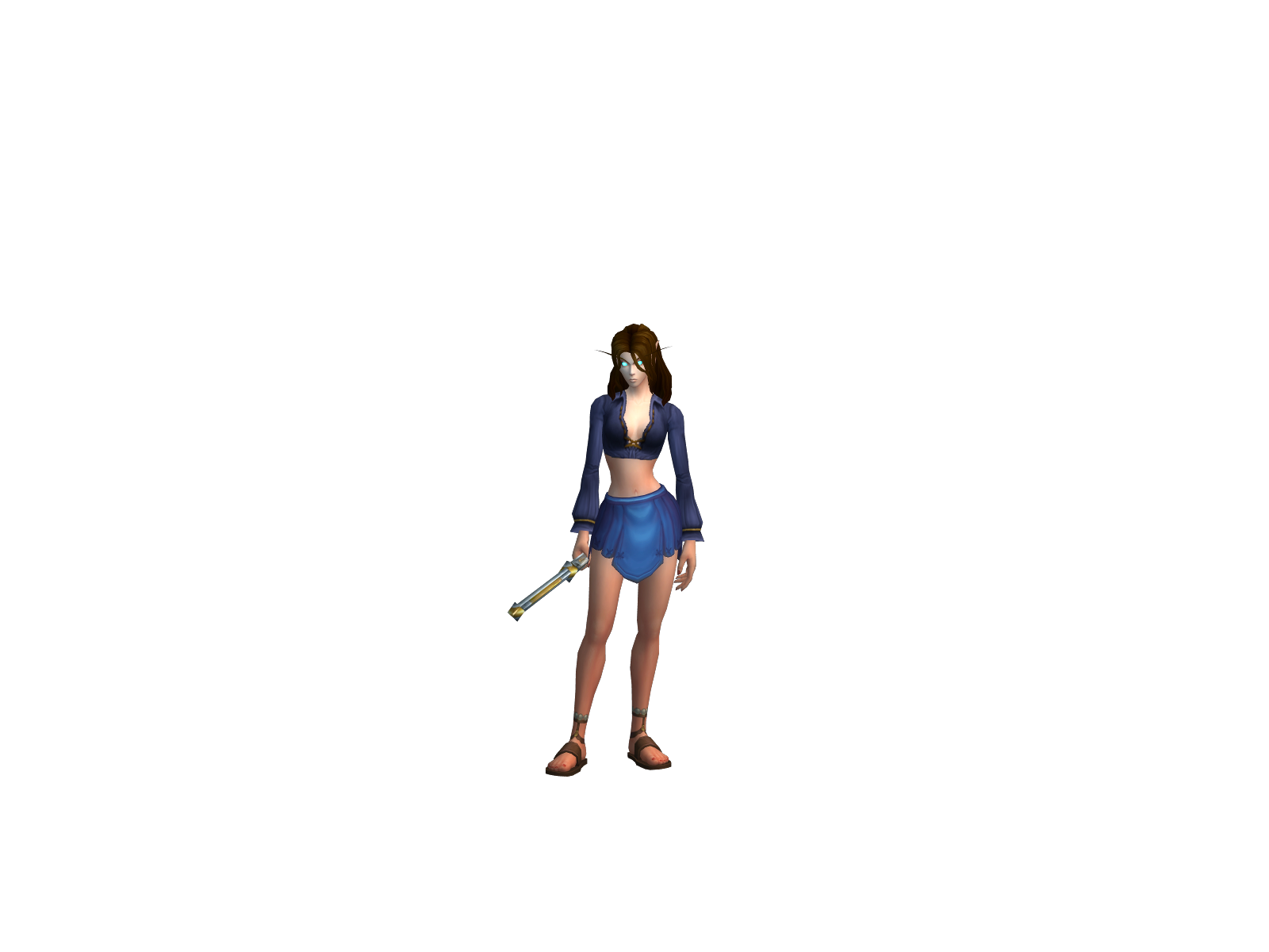 Bettyboom 3D character render