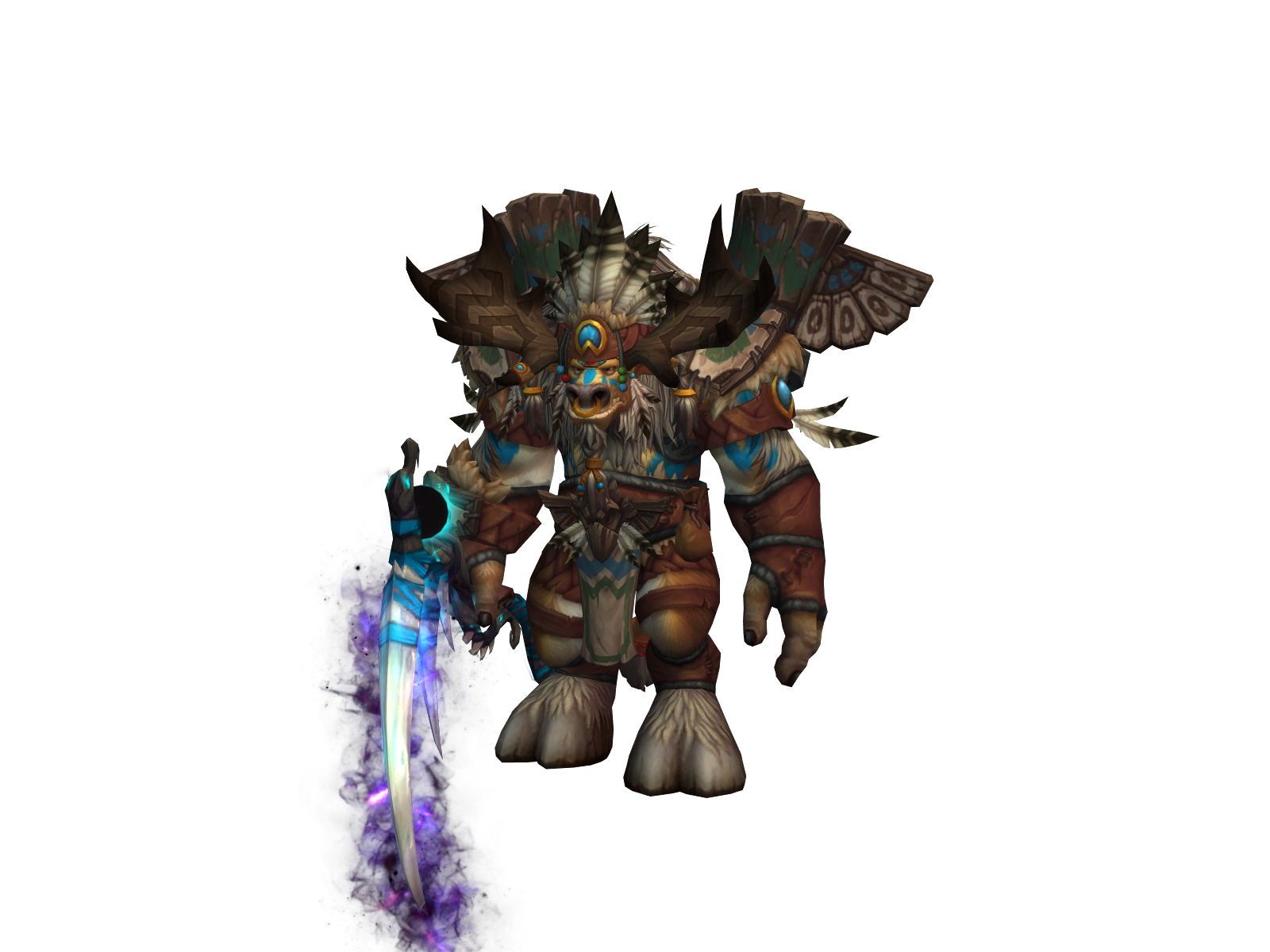 Pachamama 3D character render