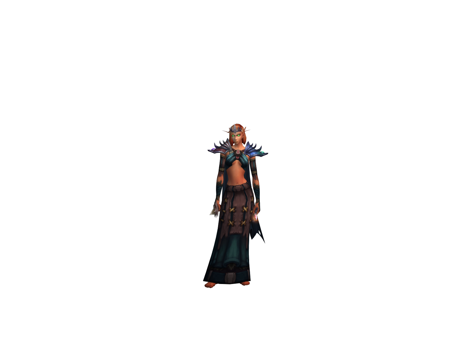 Lilindra 3D character render