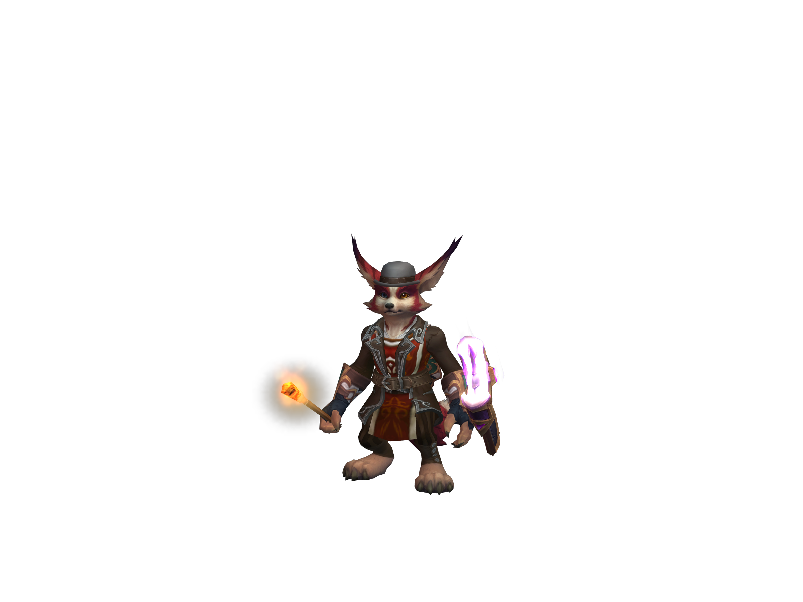 Shamwowzer 3D character render