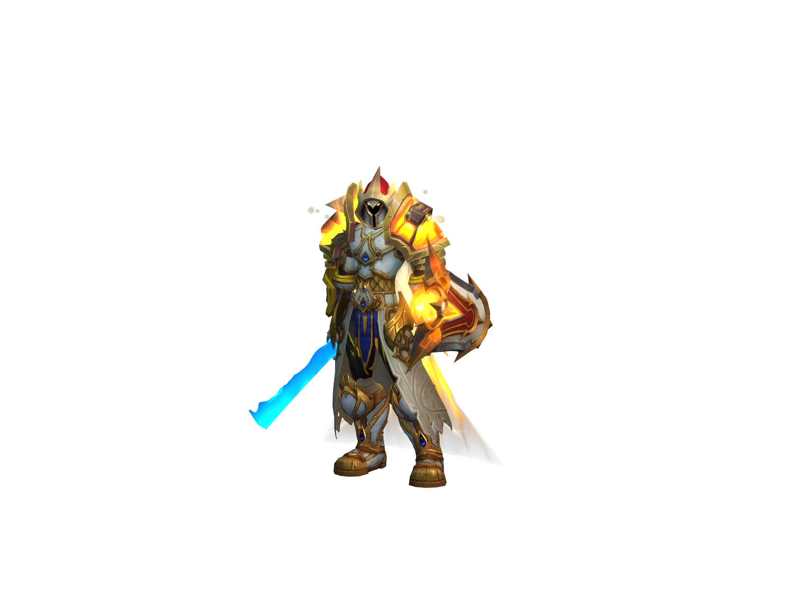 Blessed 3D character render