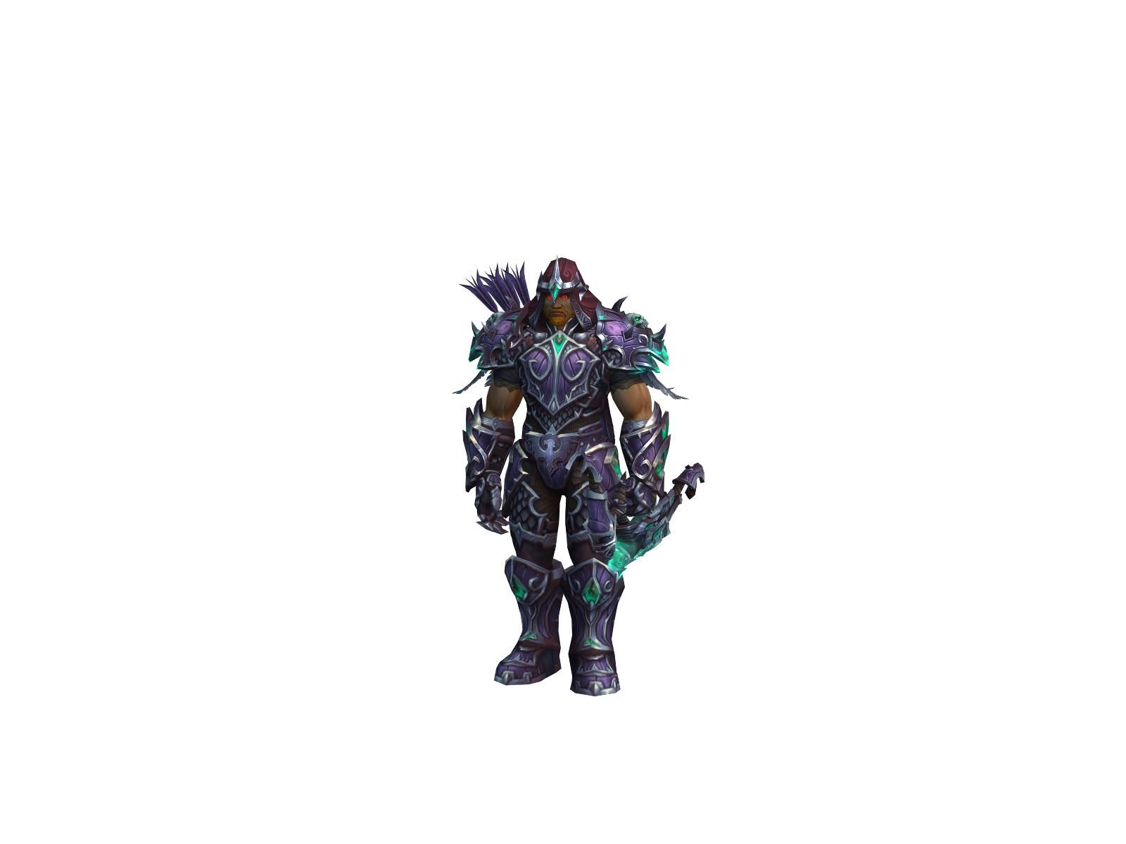 Legòlas 3D character render