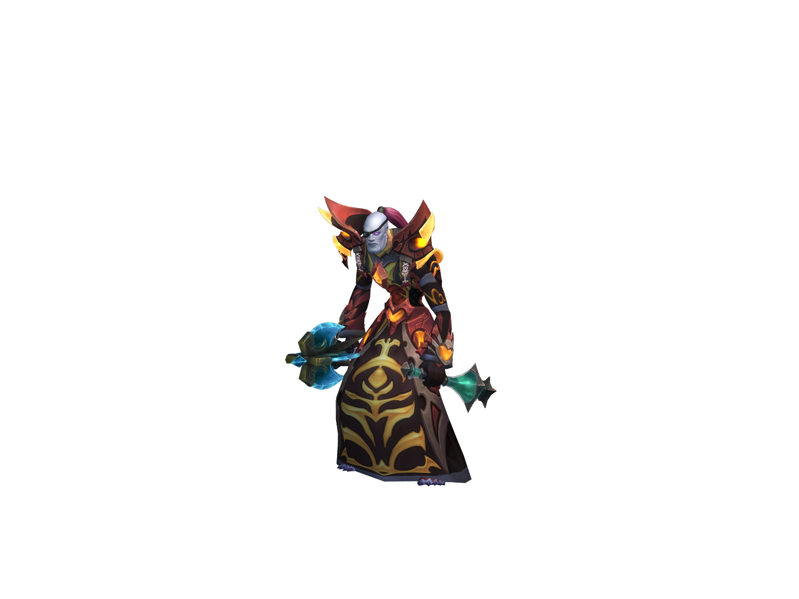 Ejren 3D character render