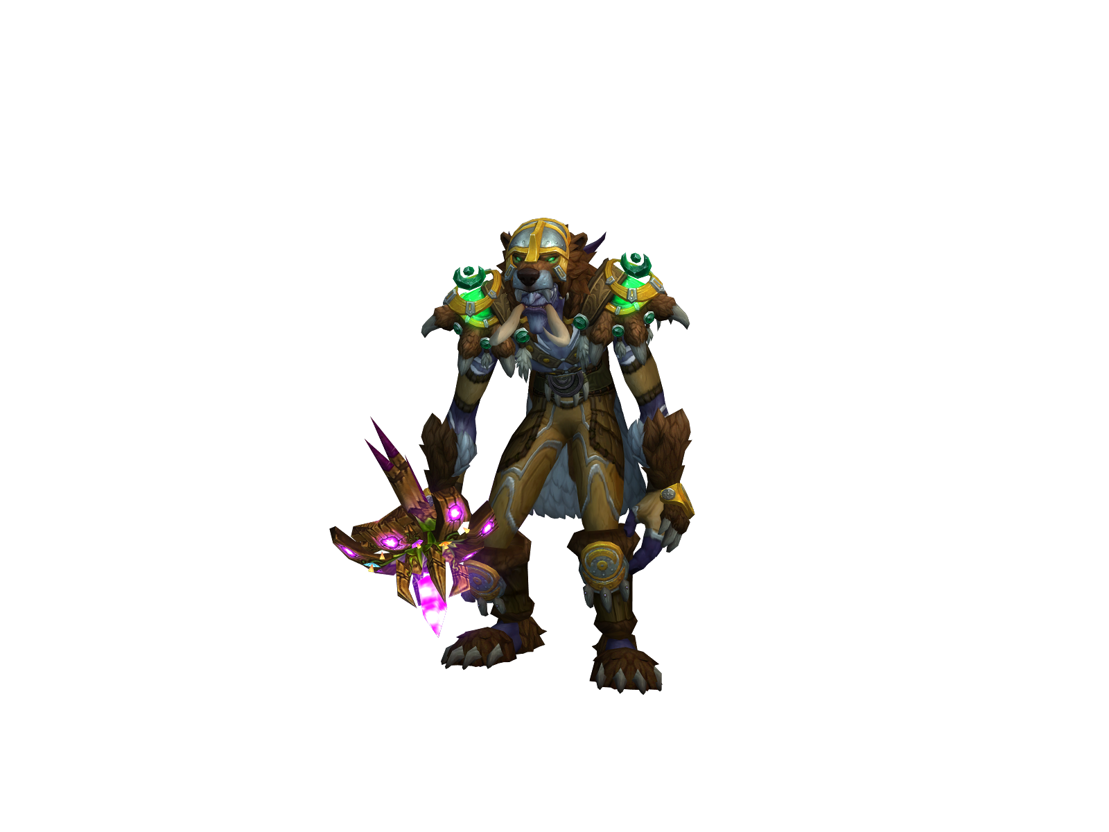 Dajova 3D character render