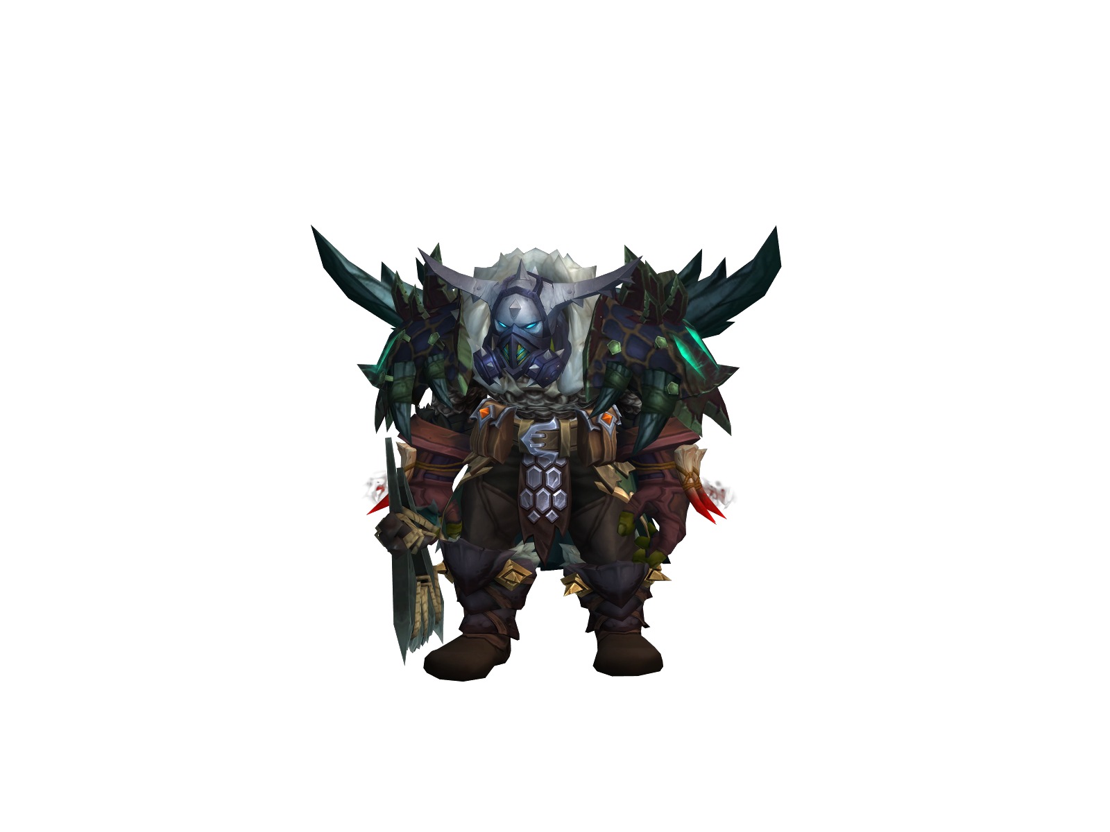 Akfortiseven 3D character render