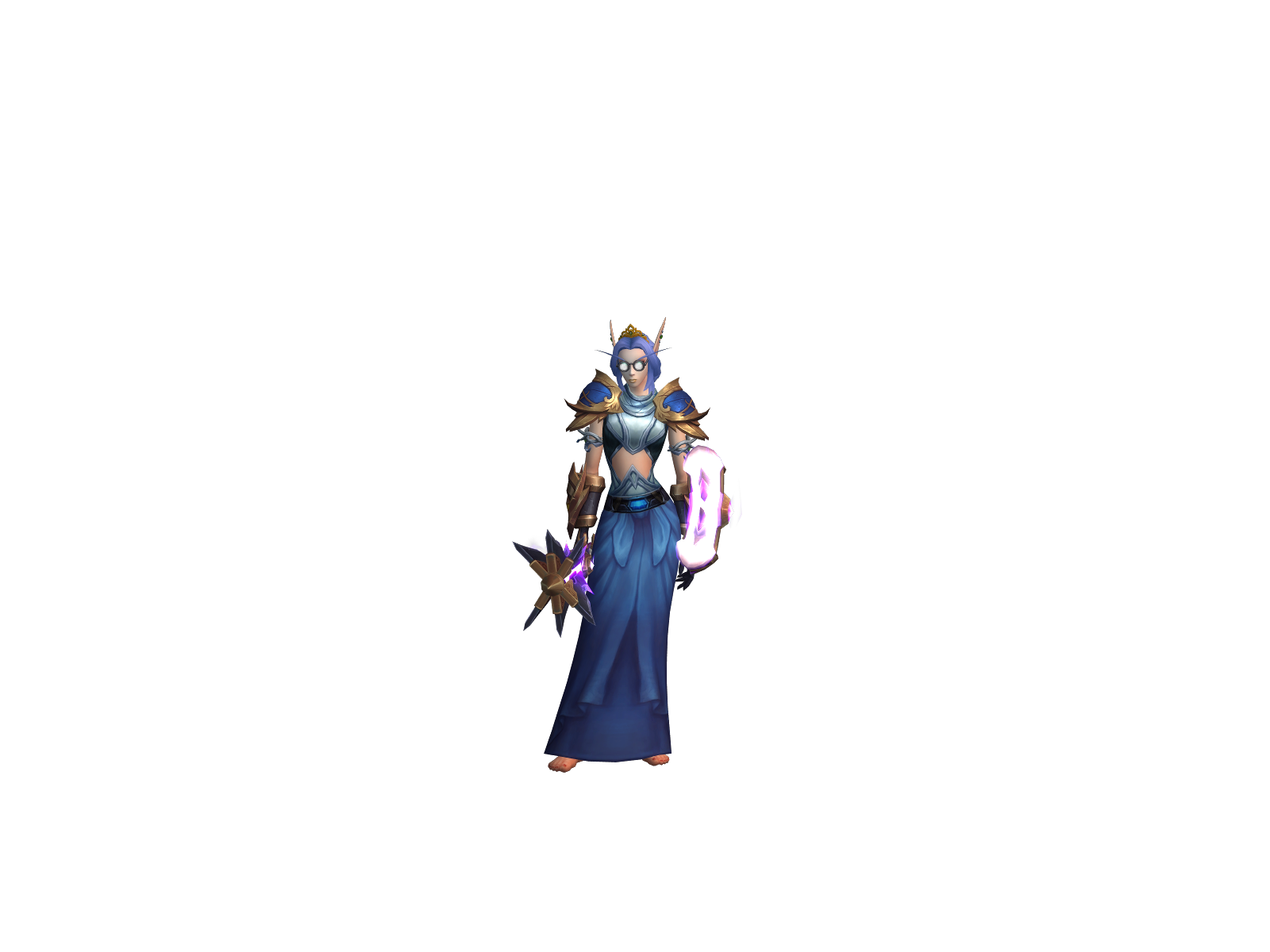 Precious 3D character render