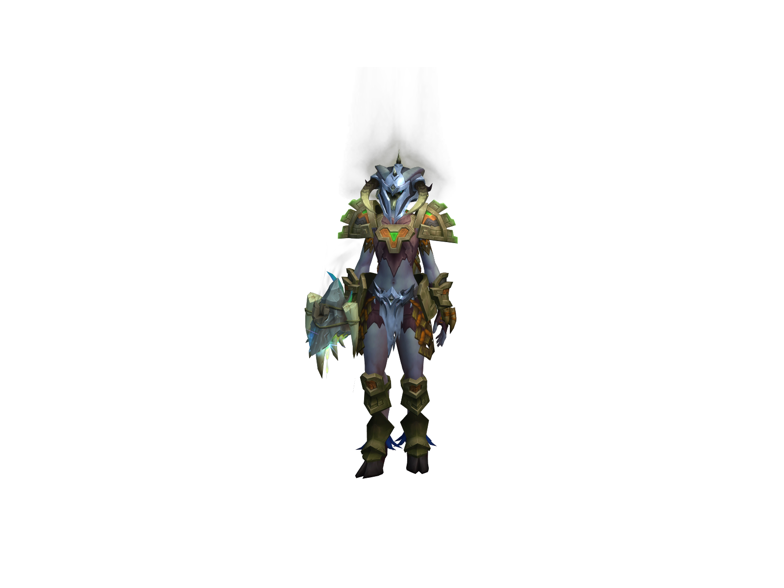 Deztruction 3D character render