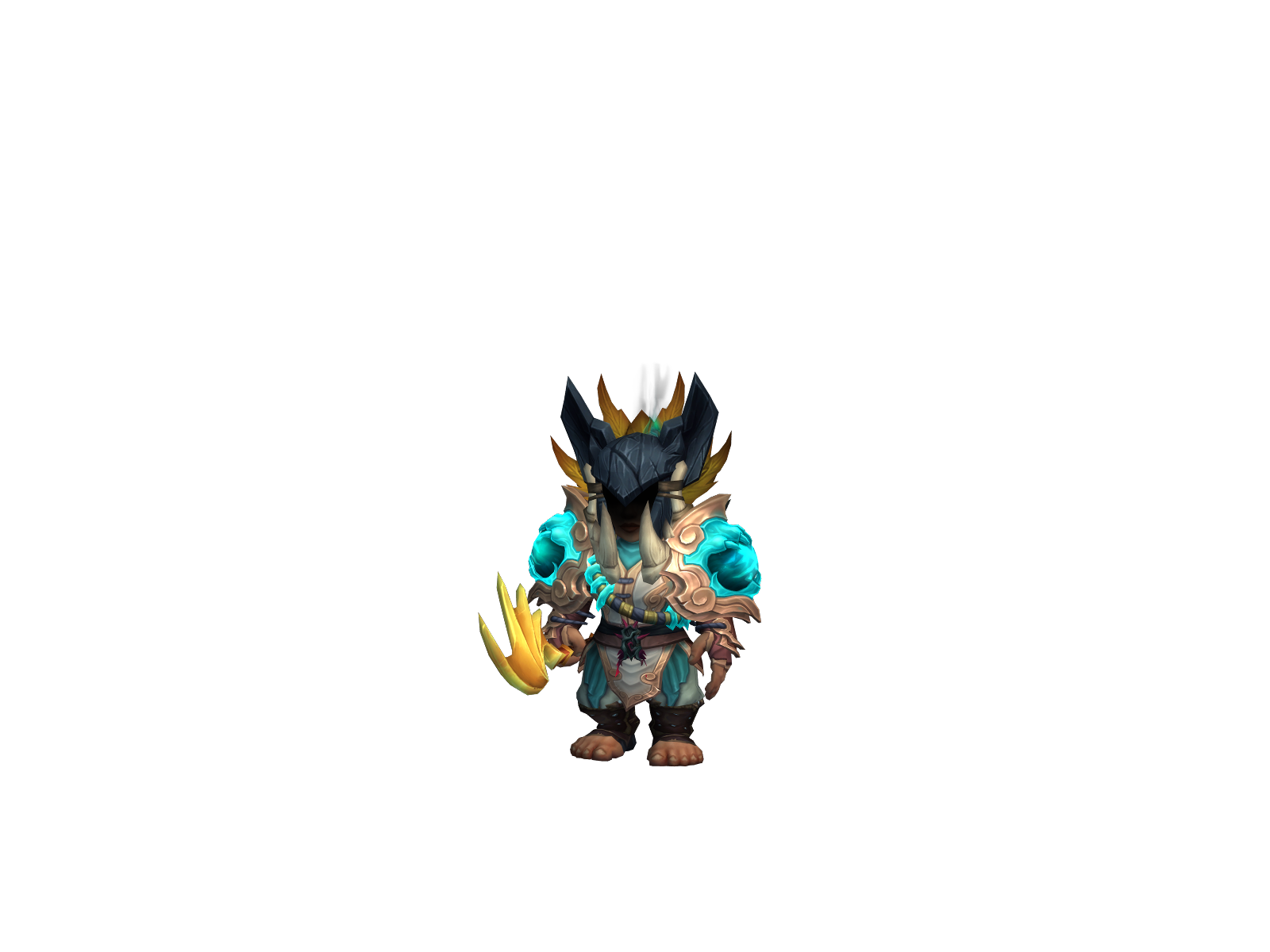 Gnomegusta 3D character render