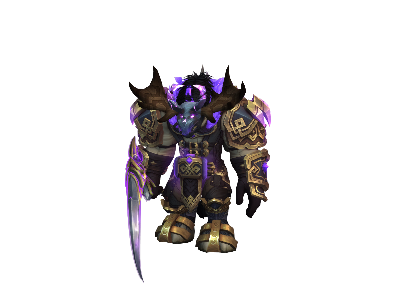 Zordecaii 3D character render