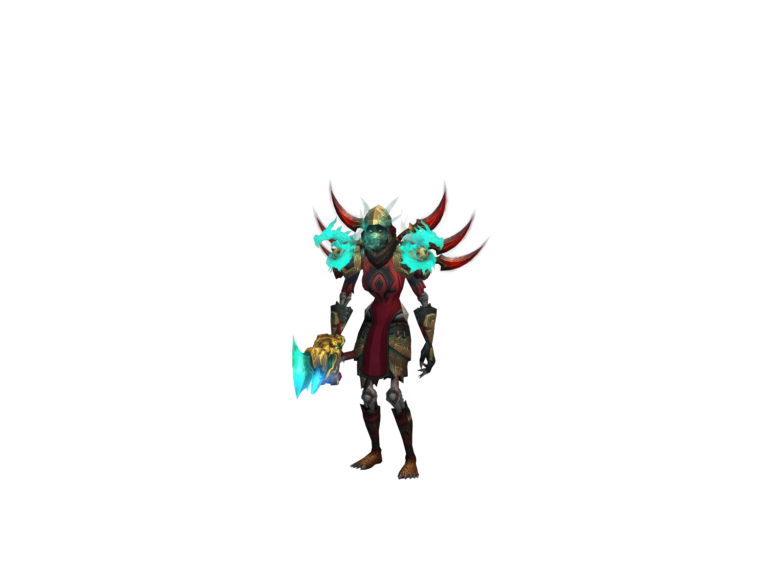 Vethindria 3D character render