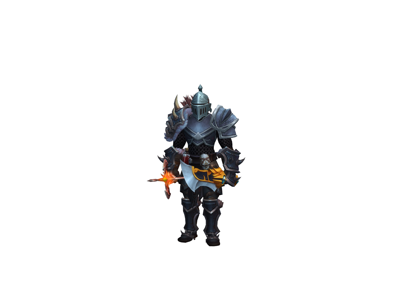 Irone 3D character render
