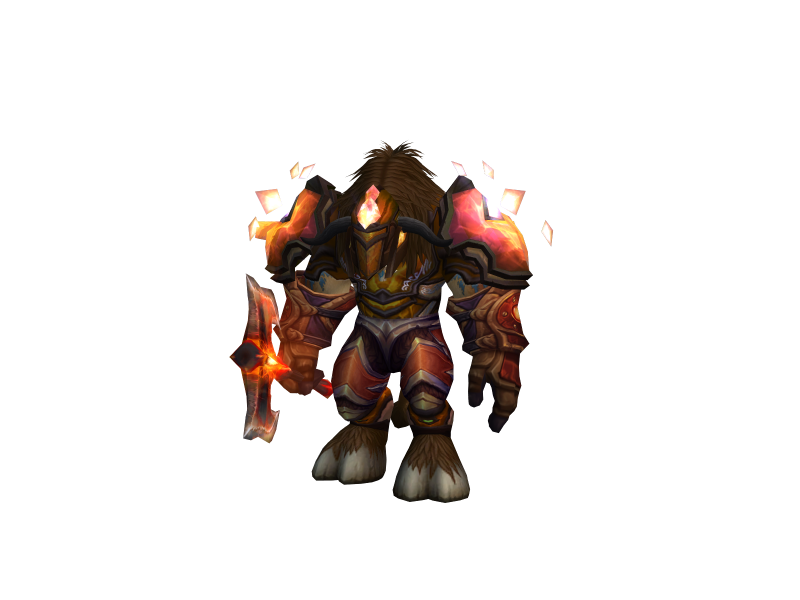 Pudderdin 3D character render