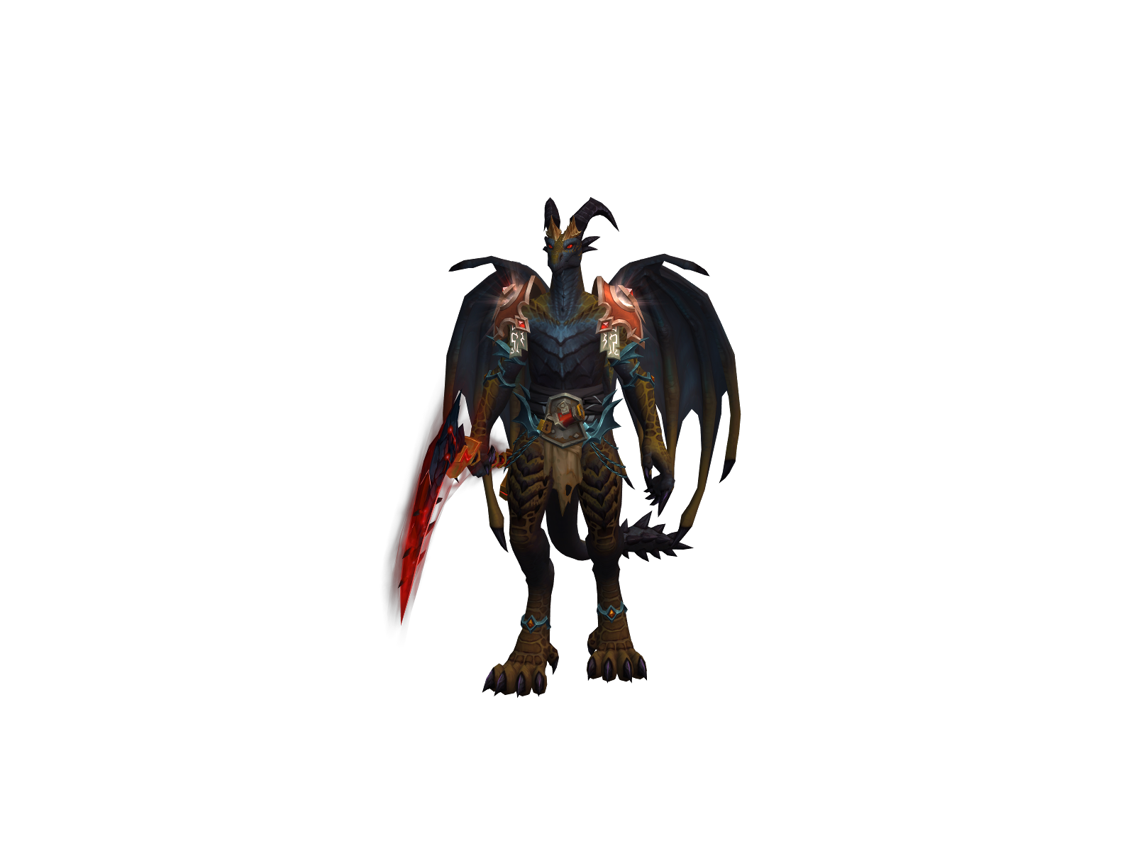 Sazed 3D character render