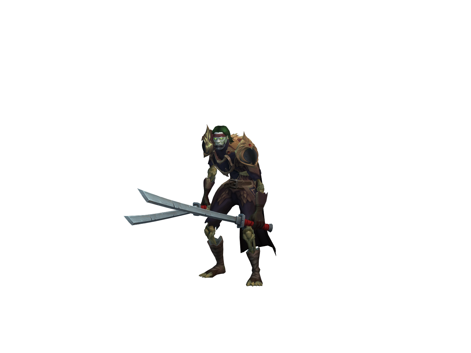 Shrewd 3D character render