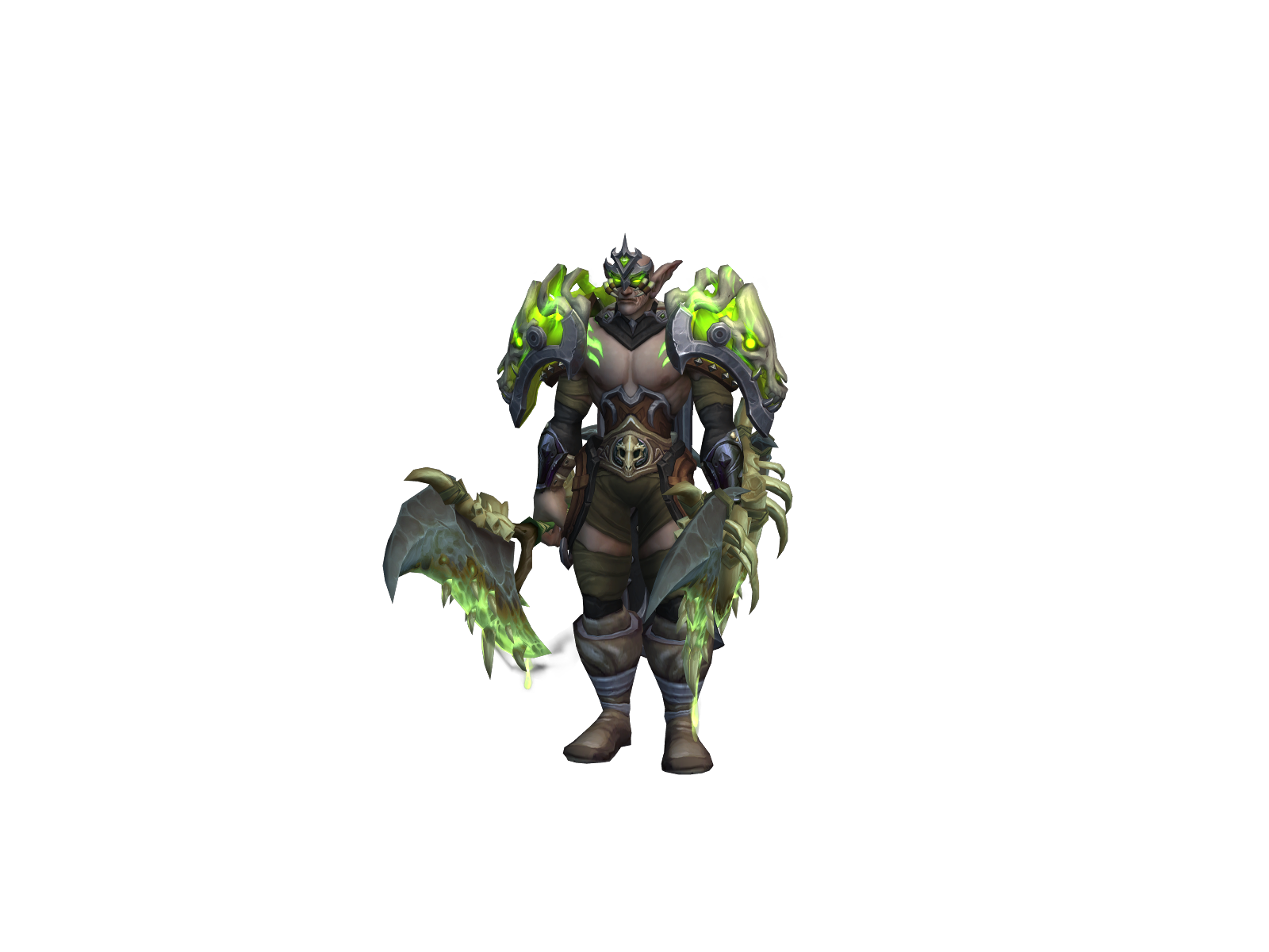 Losses 3D character render