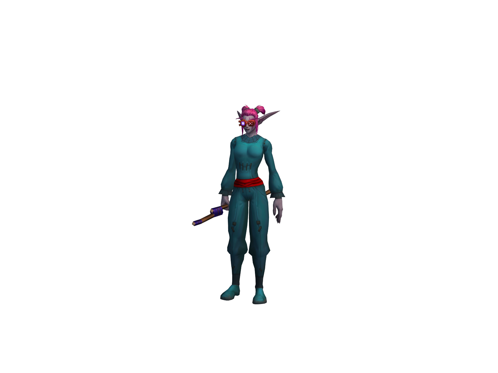 Timeless 3D character render