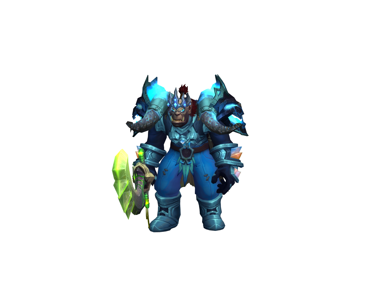 Nínt 3D character render