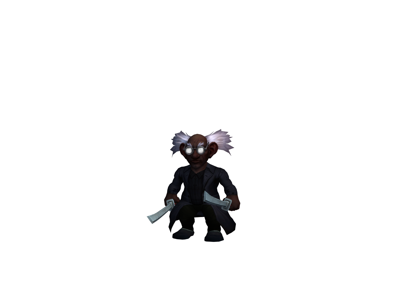 Mofugga 3D character render