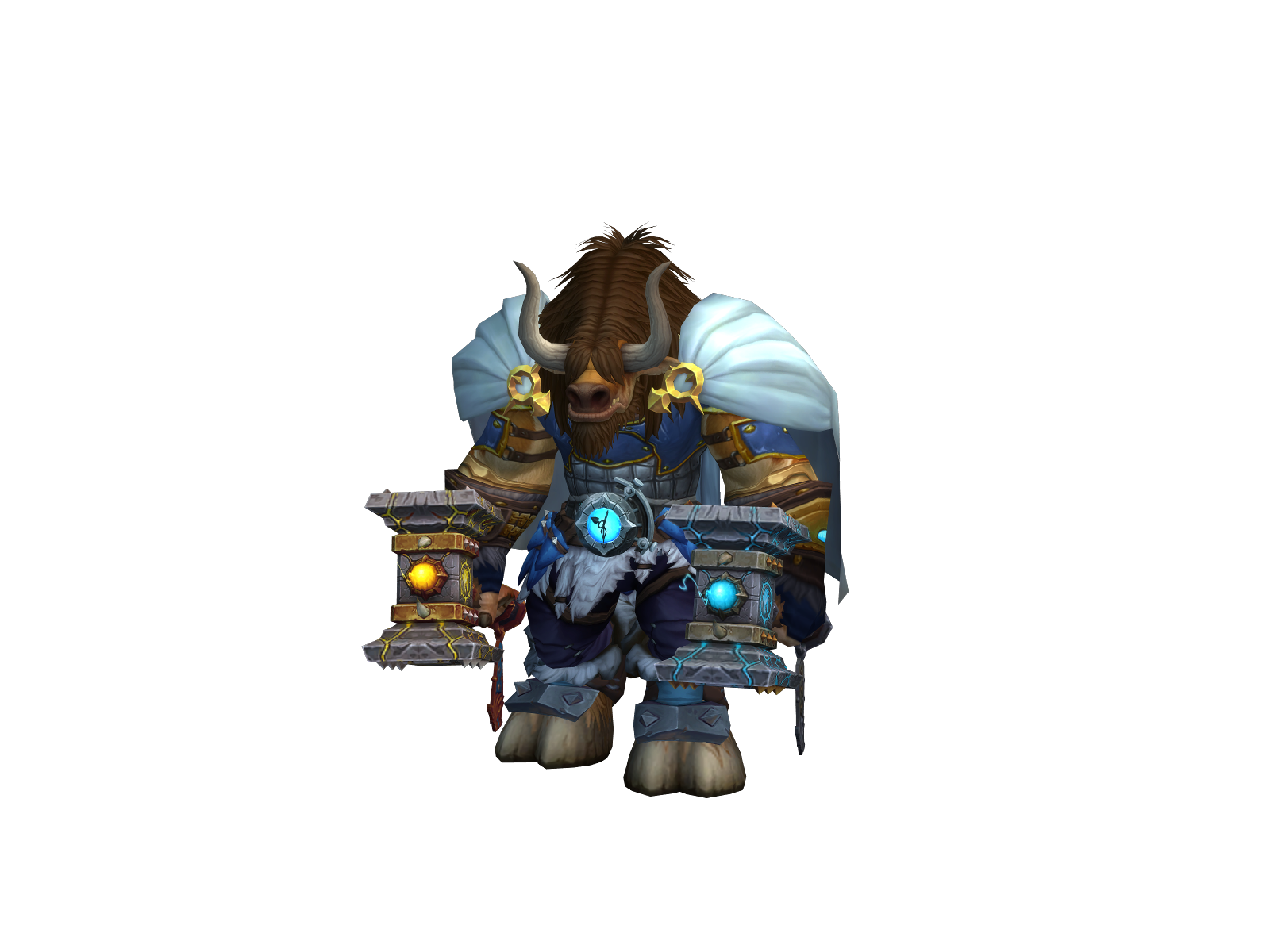 Bullpoo 3D character render