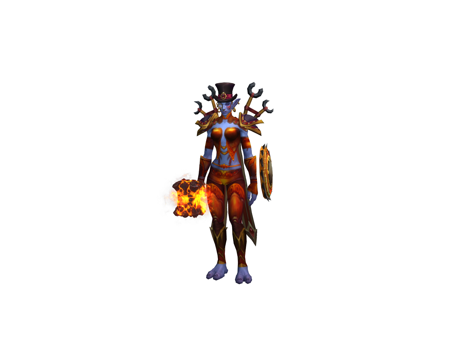 Shåmwow 3D character render