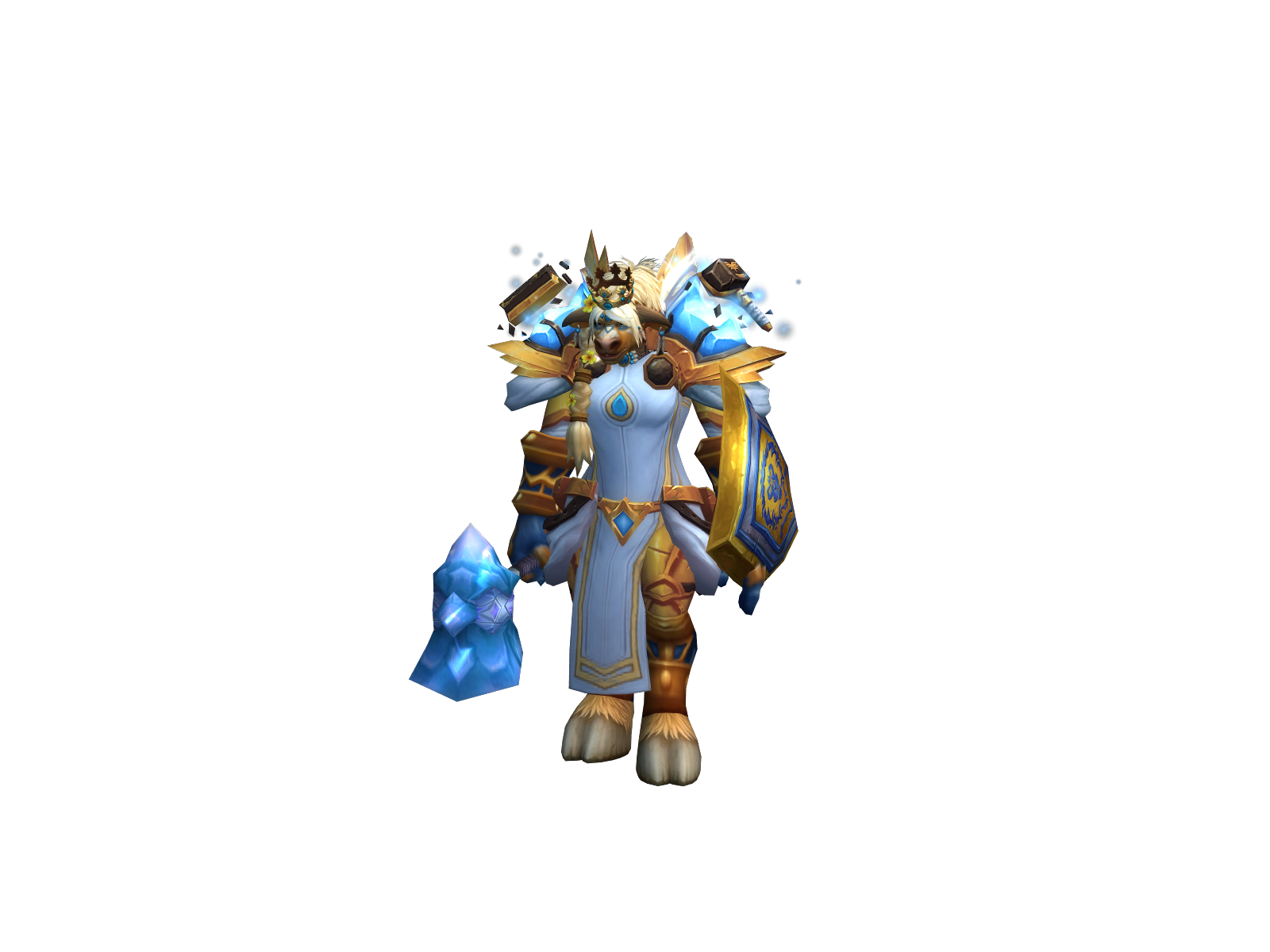 Moolinda 3D character render