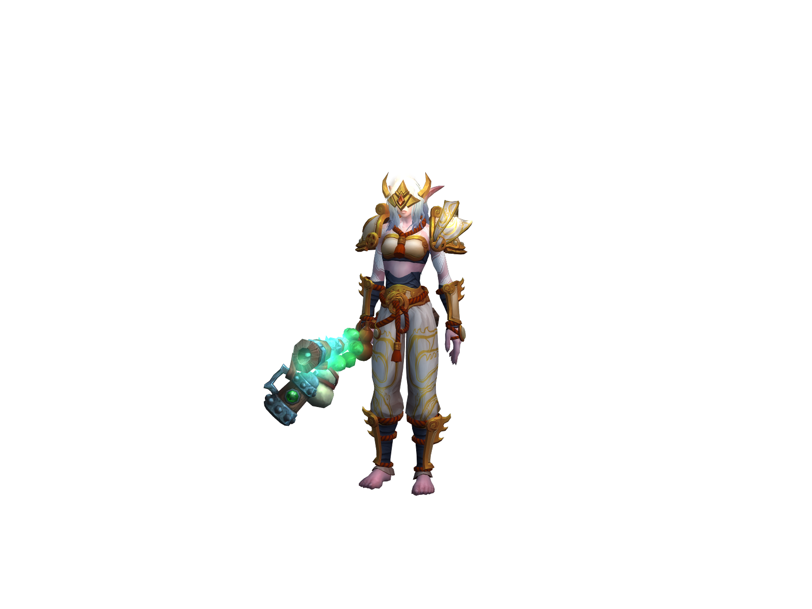 Flexible 3D character render