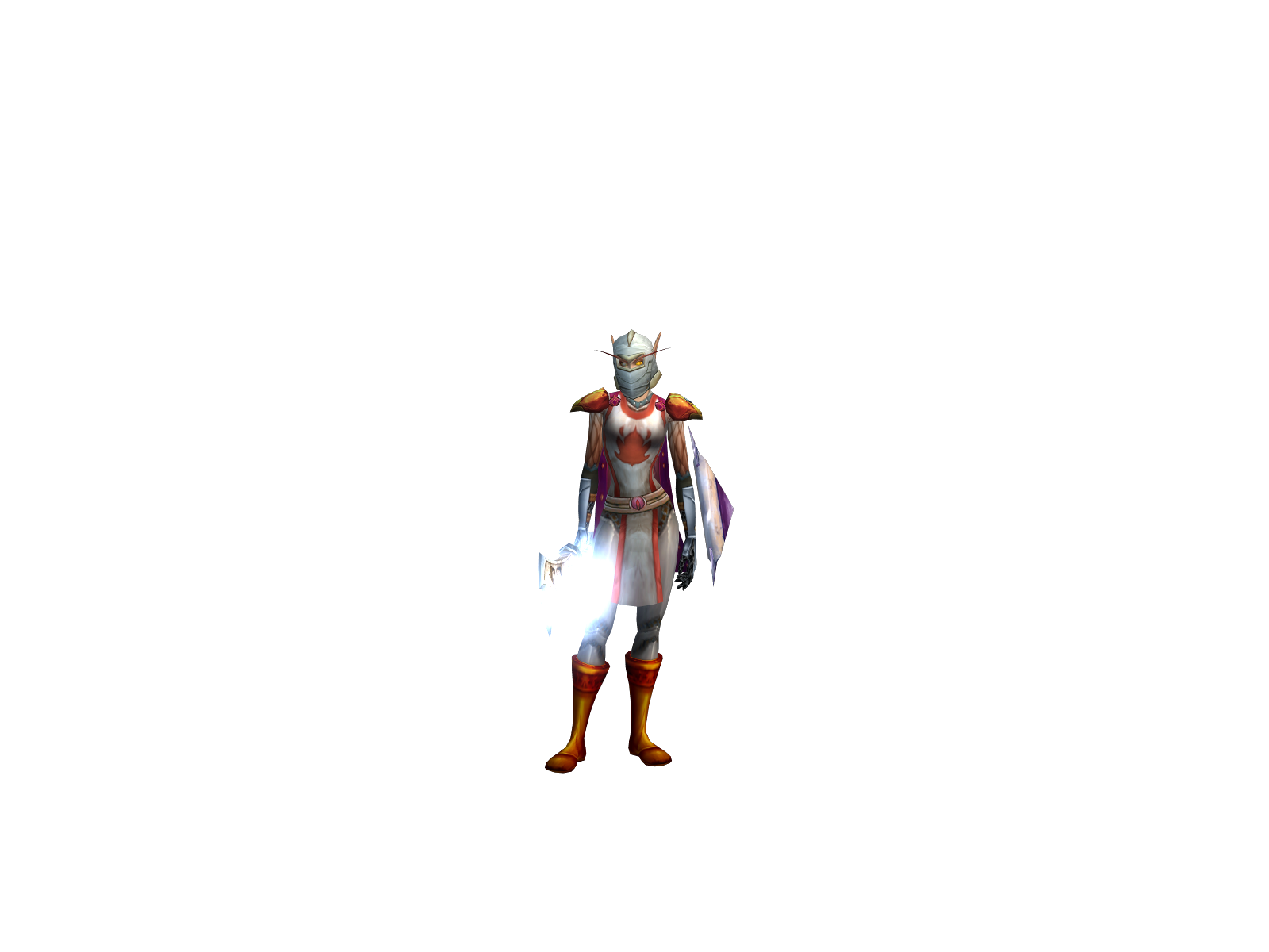 Sweyn 3D character render