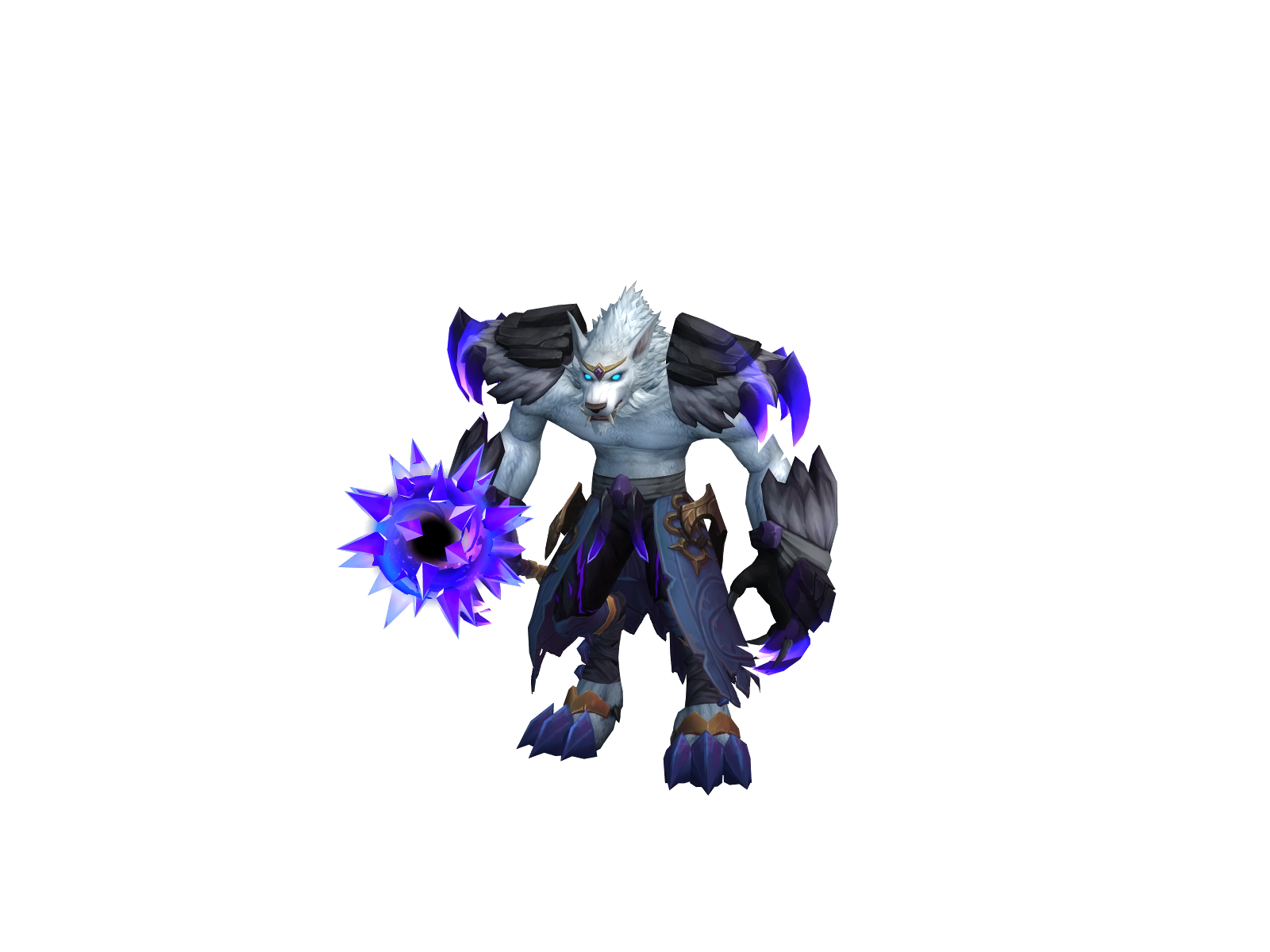 Lycanius 3D character render