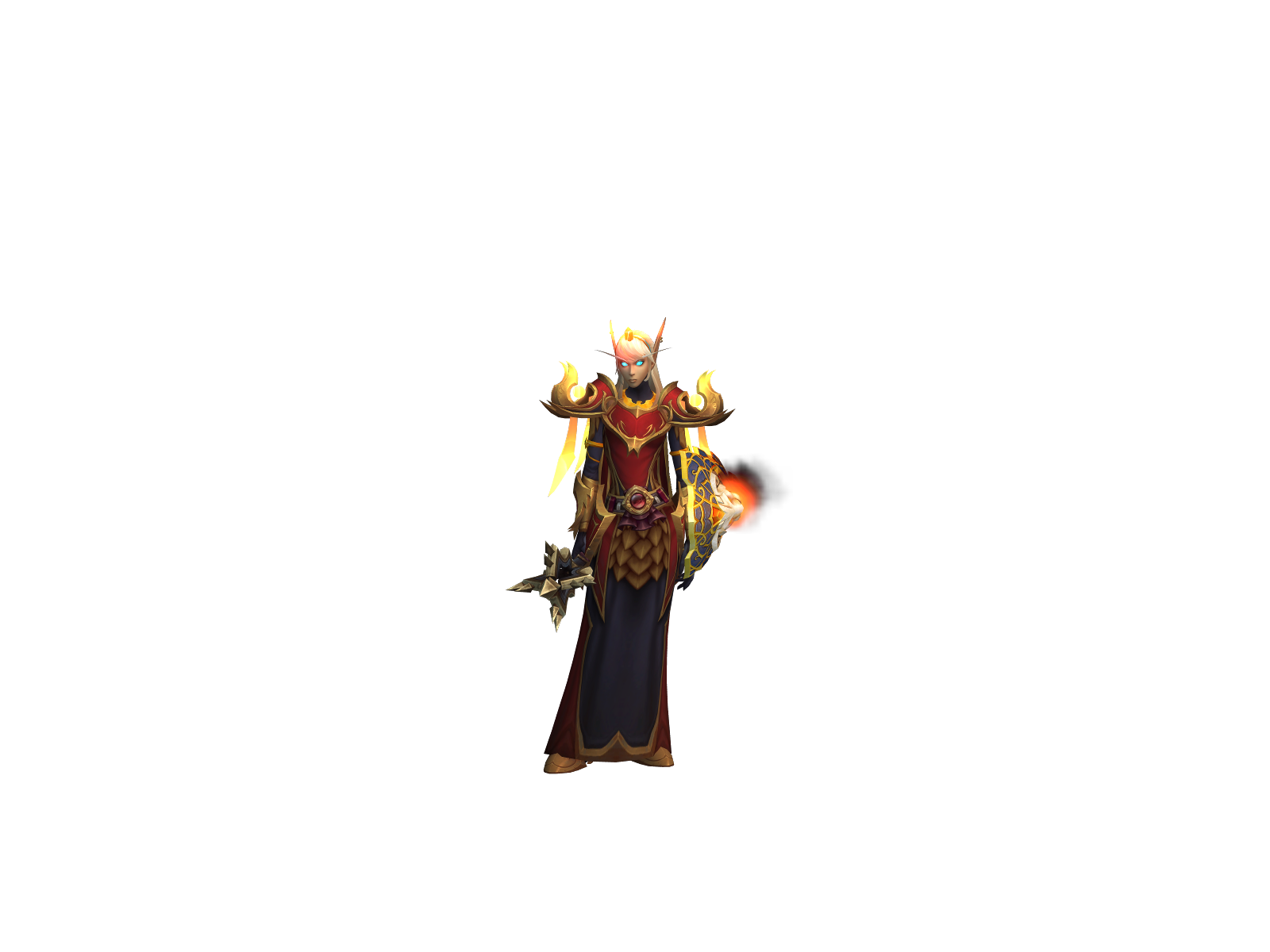 Alystana 3D character render